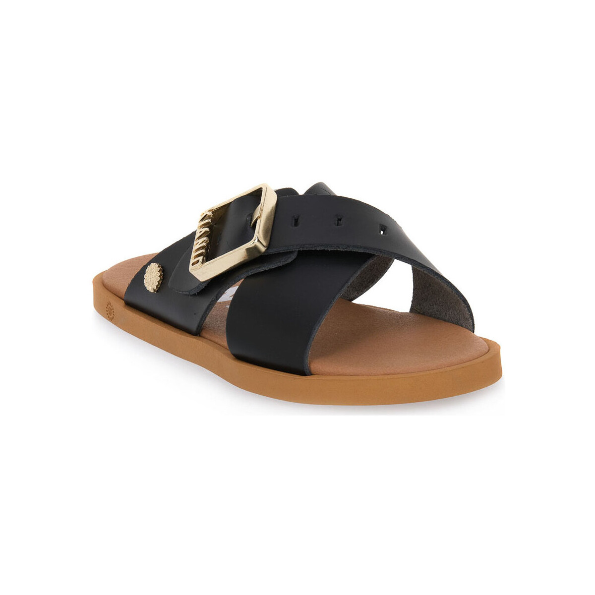 Mules Kianid BLACK FLAT