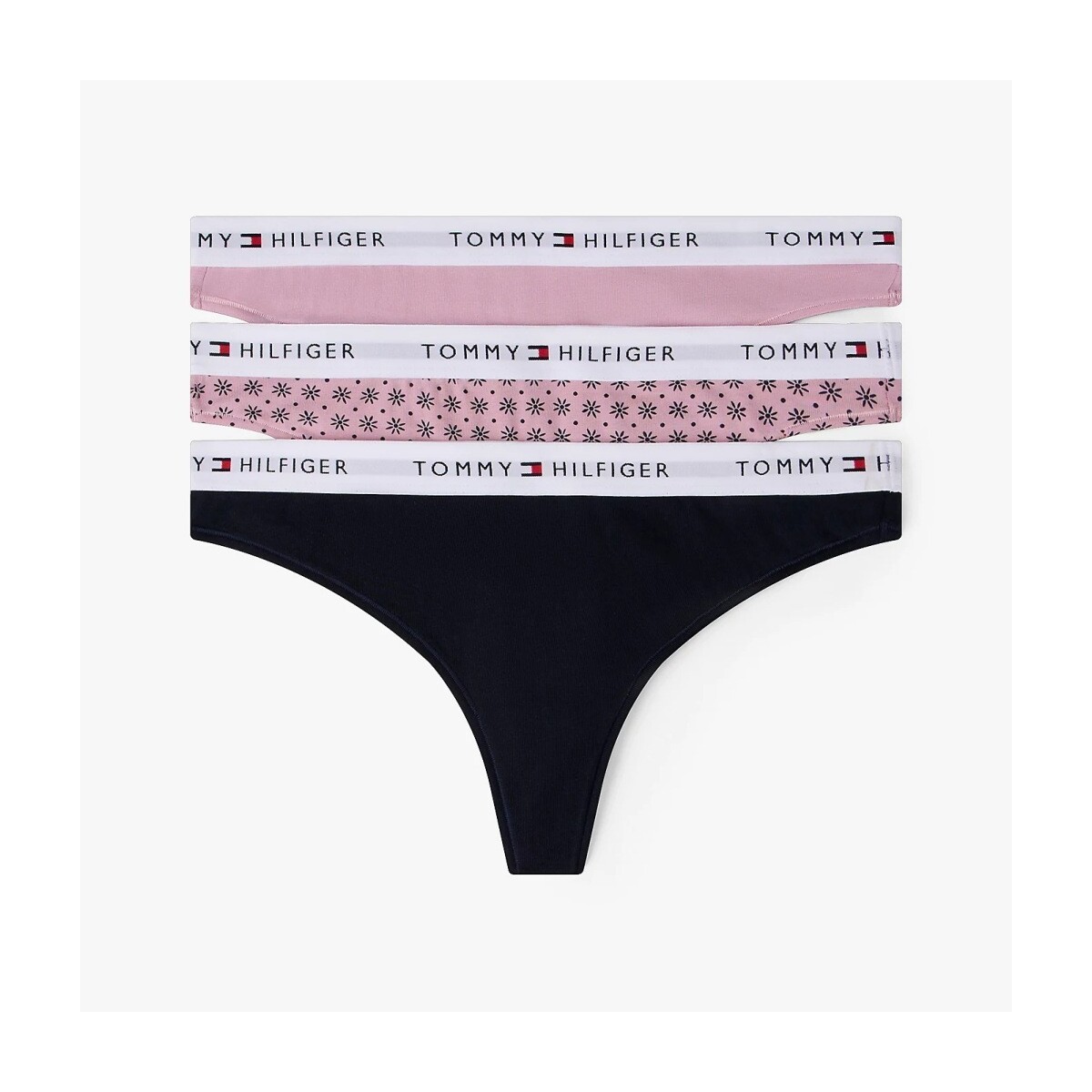Slips Tommy Hilfiger 3 PACK THONG (EXT. SIZES