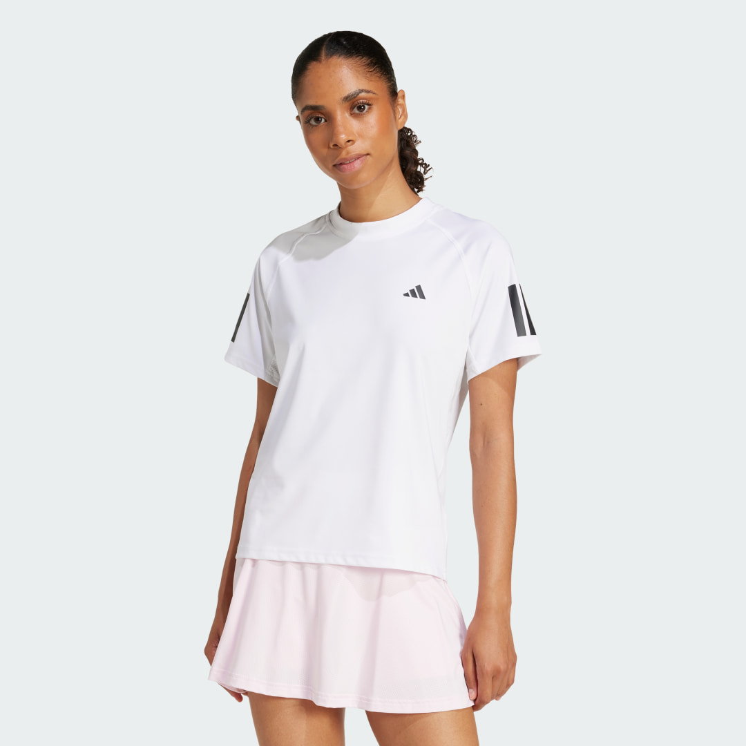Club 3-Stripes Tennis Climacool Tee
