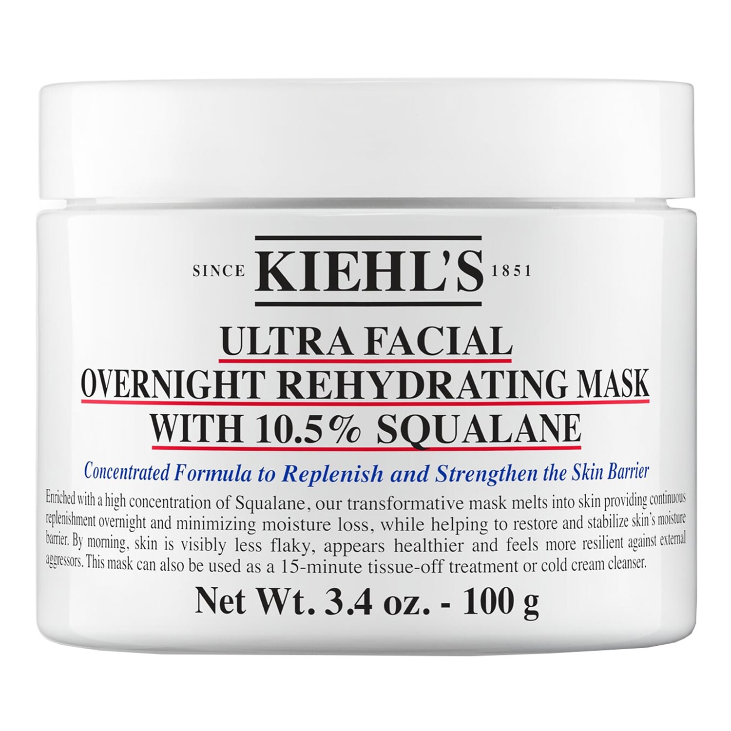 Kiehl's Since 1851 - Ultra Facial Overnight Hydrating Face Mask - Μάσκα | 100 ml