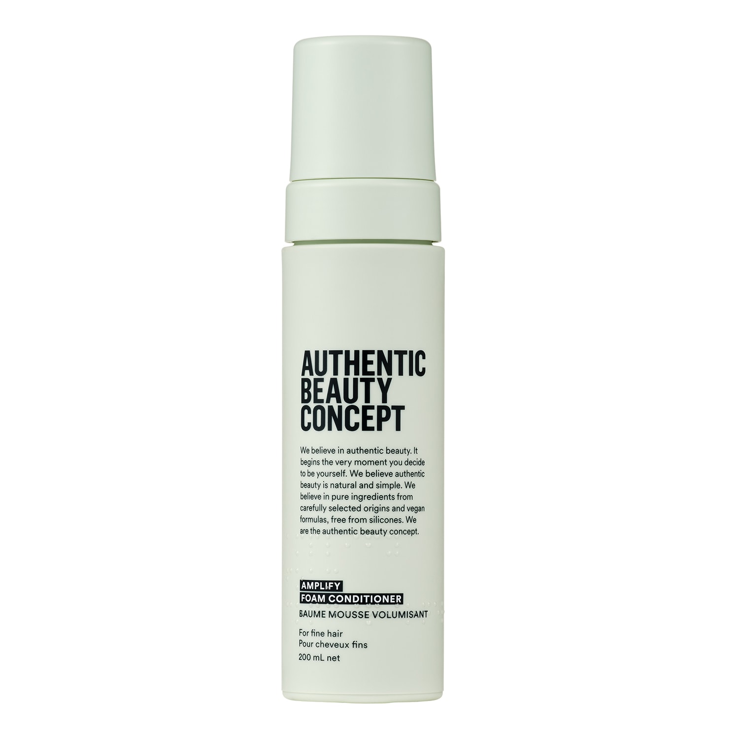 Authentic Beauty Concept - Amplify Foam Conditioner - Αφρώδες Balm ενίσχυσης όγκου για λεπτά μαλλιά | 200 ml