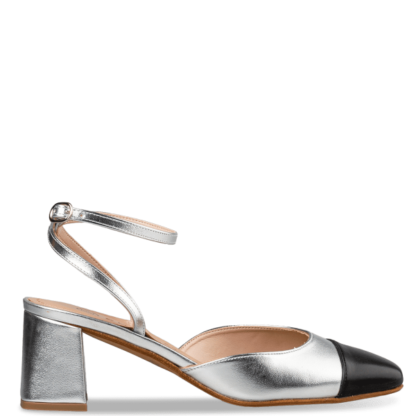 SLINGBACK MID HEEL PUMPS