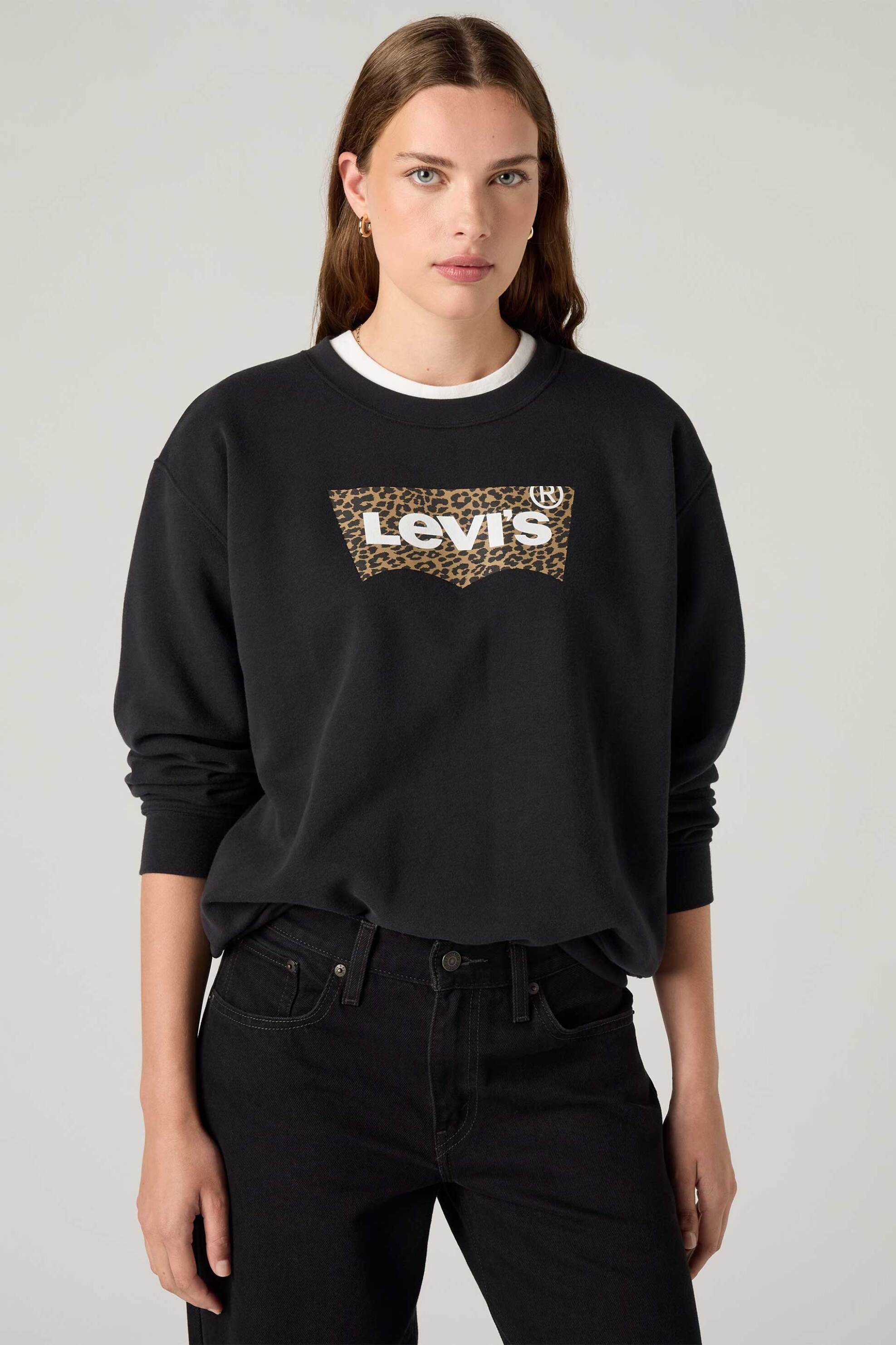 Levi's® γυναικεία μπλούζα φούτερ με λογότυπο Standard Fit "Everyday"
