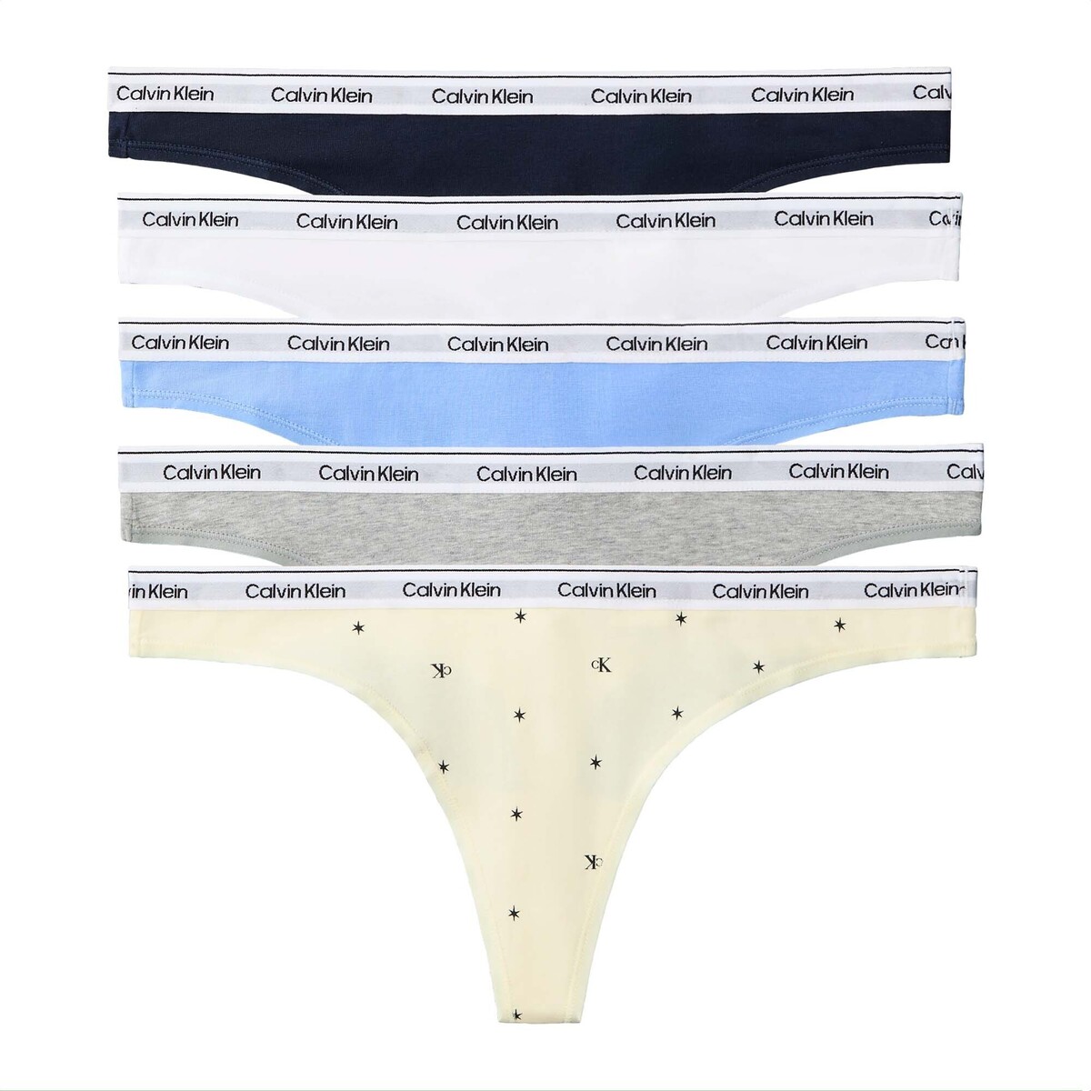 Slips Calvin Klein Jeans Thong 5 Pk