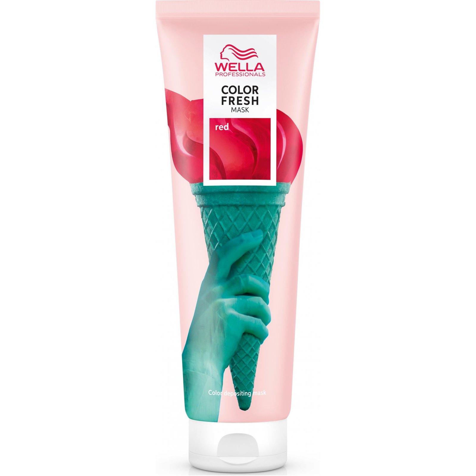 Wella Professionals Color Fresh Mask Μάσκα Περιποίησης Μαλλιών με Ημιμόνιμο Χρώμα 150ml - Red