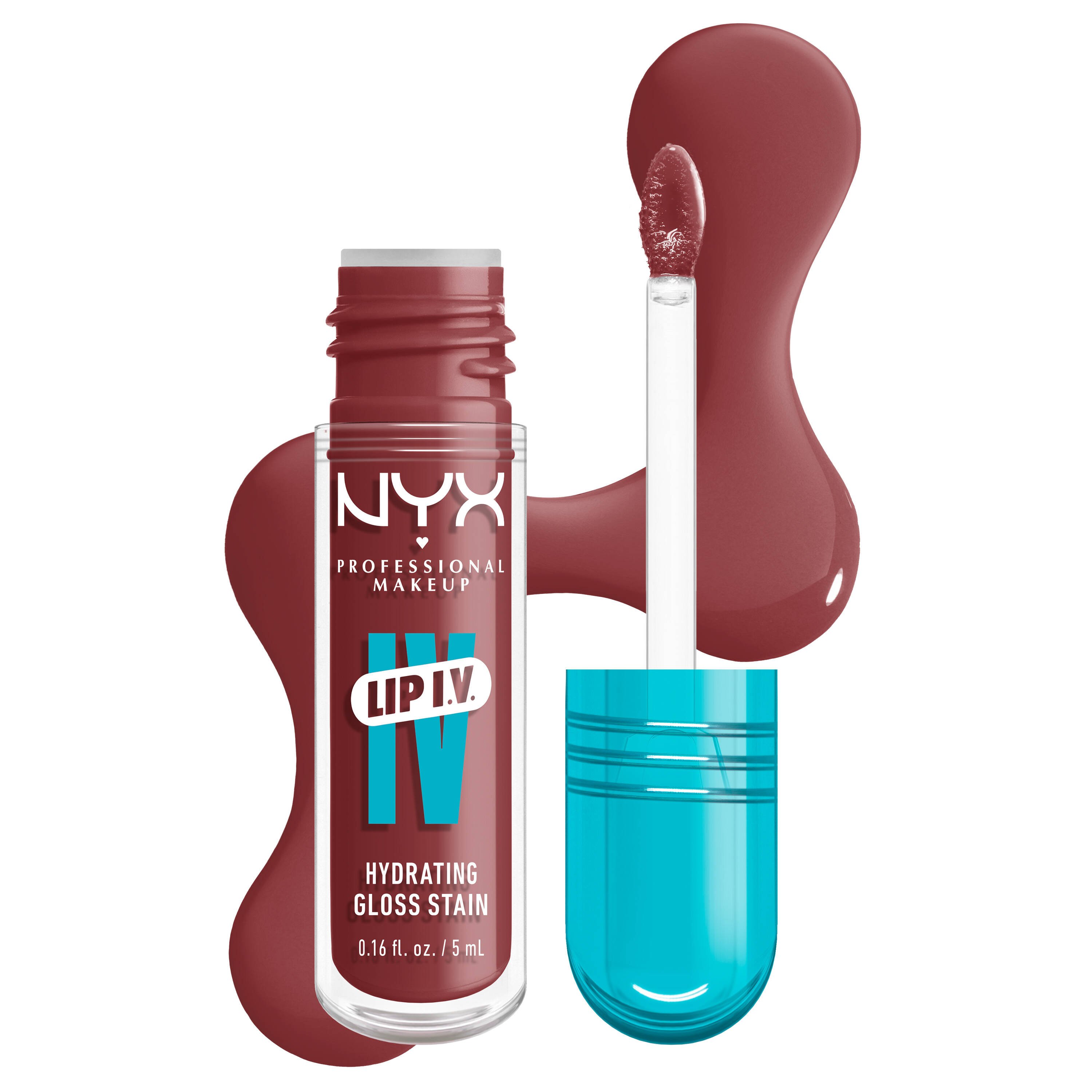 Nyx Professional Makeup Lip IV Hydrating Gloss Serum Ενυδατικό Lip Gloss για Υγρή Λάμψη & Έντονο Χρώμα 5ml