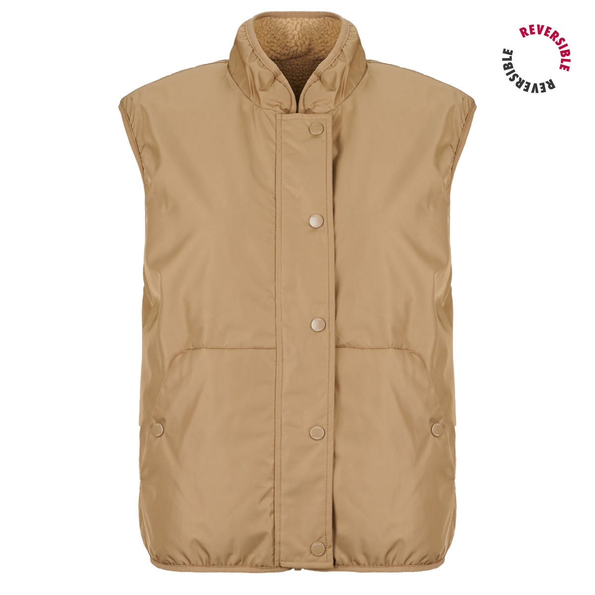 Χοντρό μπουφάν Only ONLSIF TEDDY REV WAISTCOAT