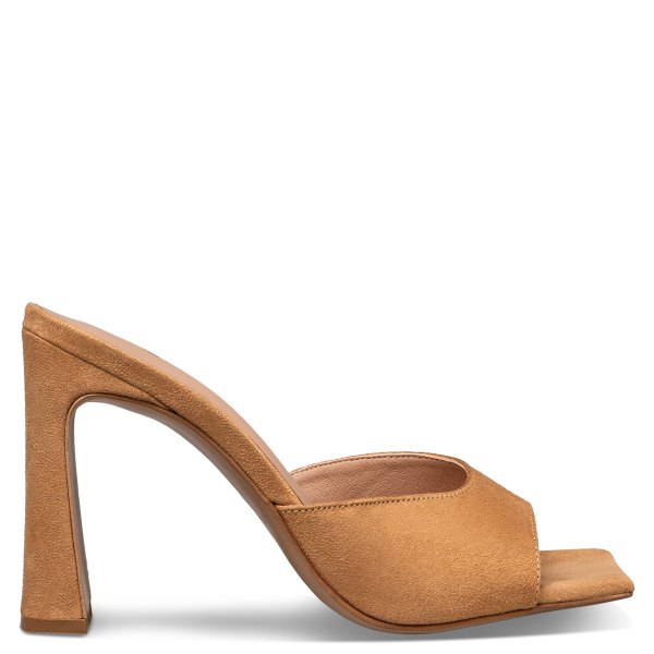 SUEDE MULES