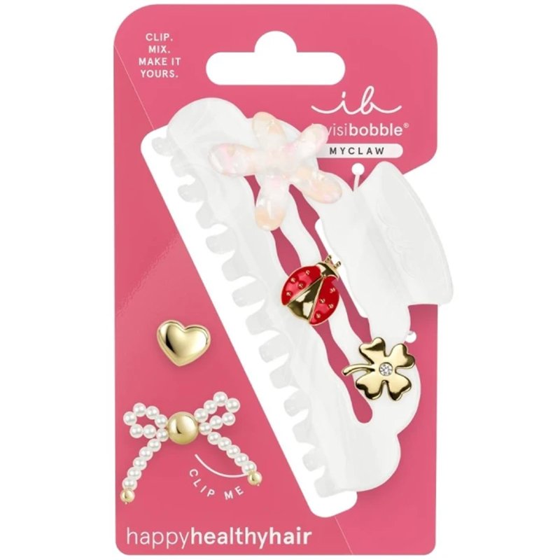 Invisibobble Clipstar Myclaw Full of Charms Κλάμερ για Λεπτά & Κανονικά Μαλλιά & Charms Διάφορα Σχέδια για Μοναδικό Στυλ 1 Τεμάχιο