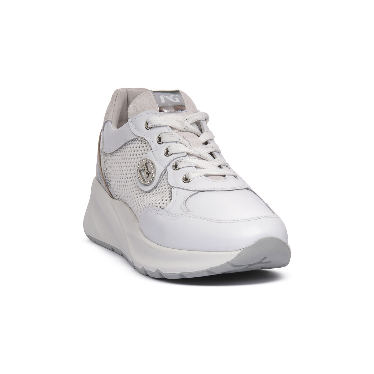 Sneakers NeroGiardini NERO GIARDINI 707 SKIPPER BIANCO
