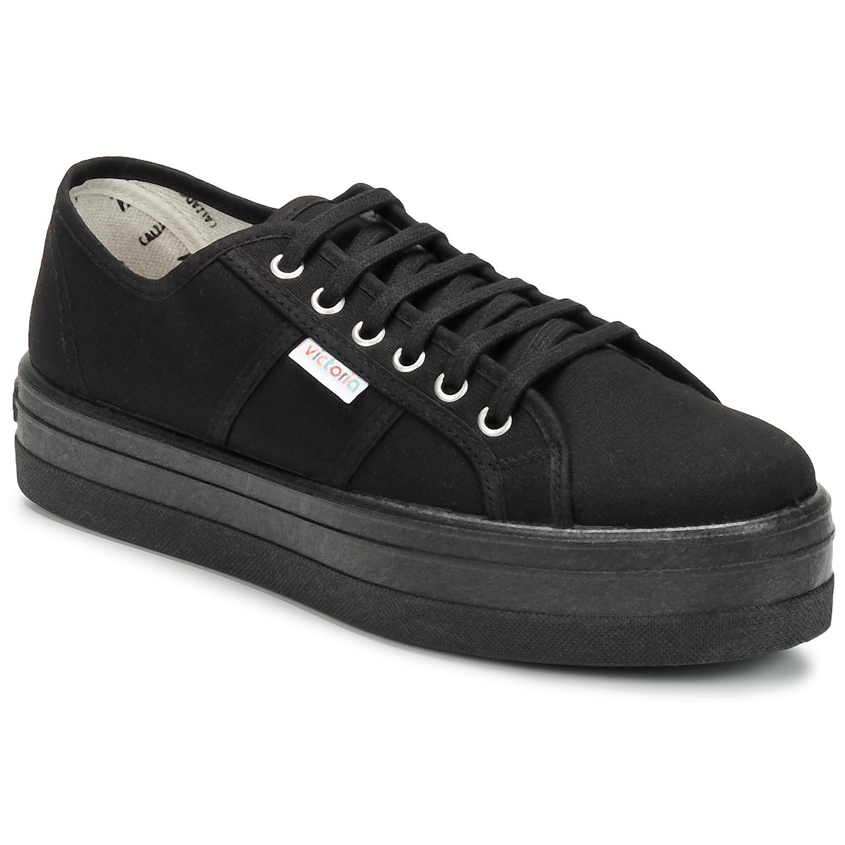 Xαμηλά Sneakers Victoria BLUCHER LONA PLATAFORMA