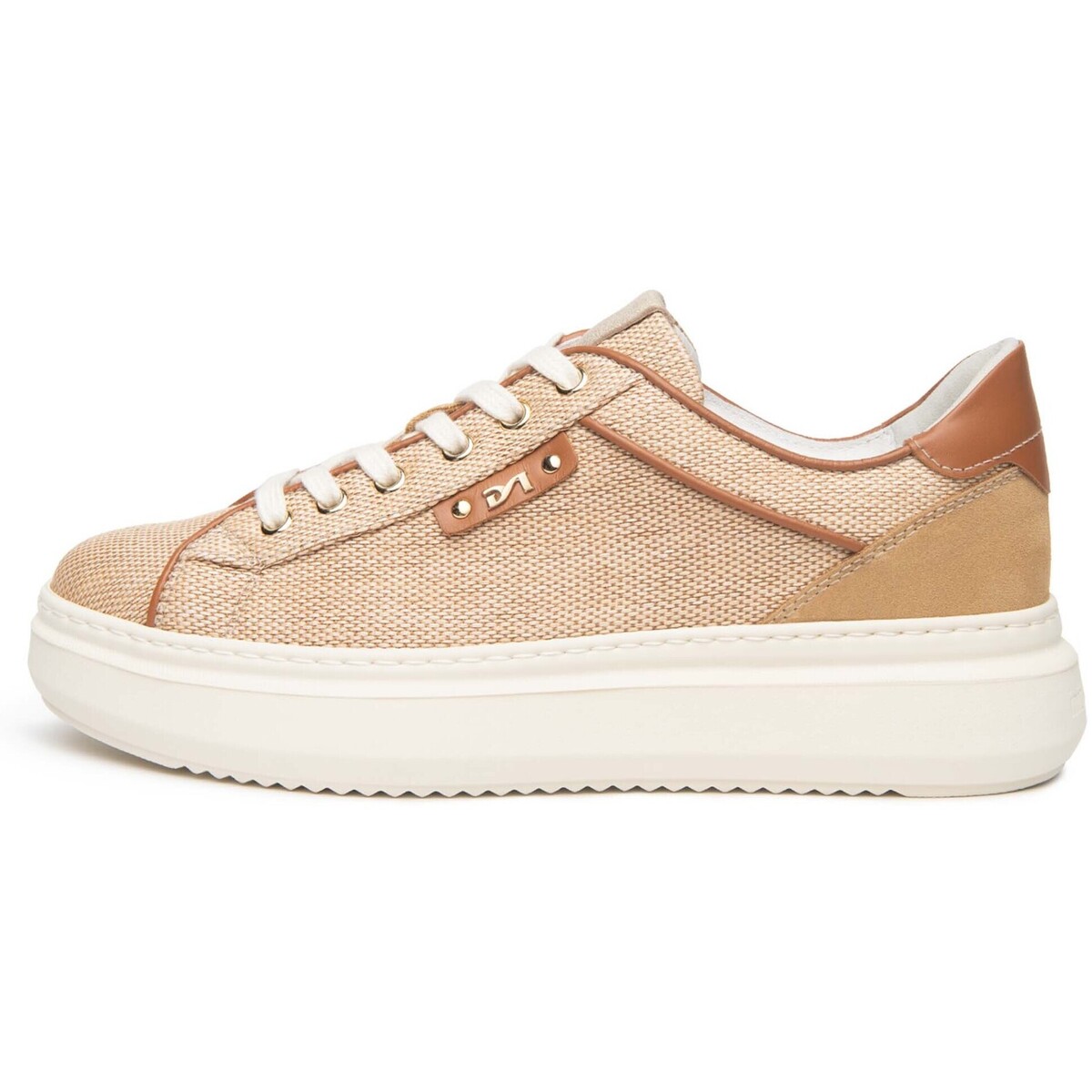 Xαμηλά Sneakers NeroGiardini T.Paglia Fresh 01/S Velour Ambra 543 Armenia Cogn