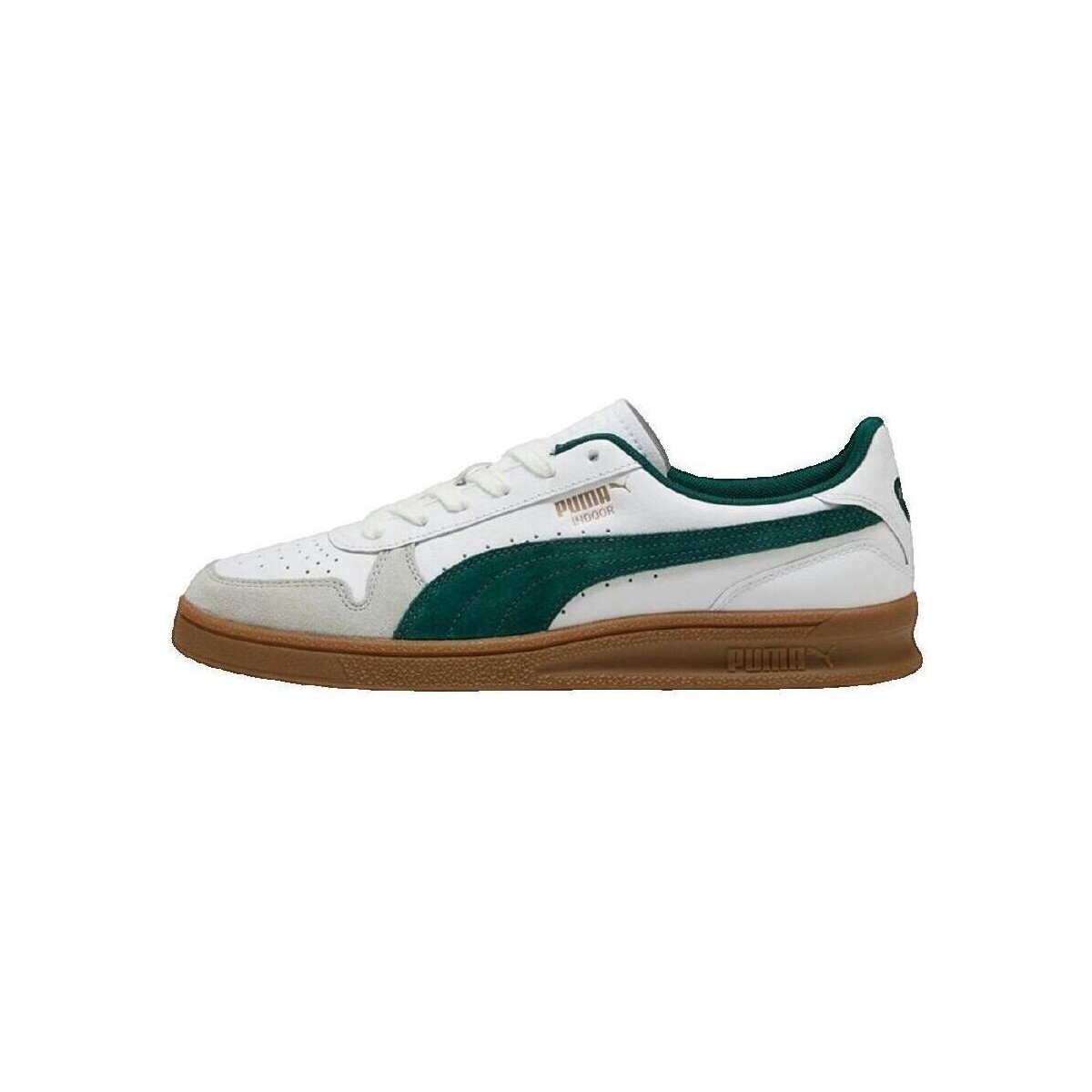 Xαμηλά Sneakers Puma Baskets basses Indoor cuir premium blanc