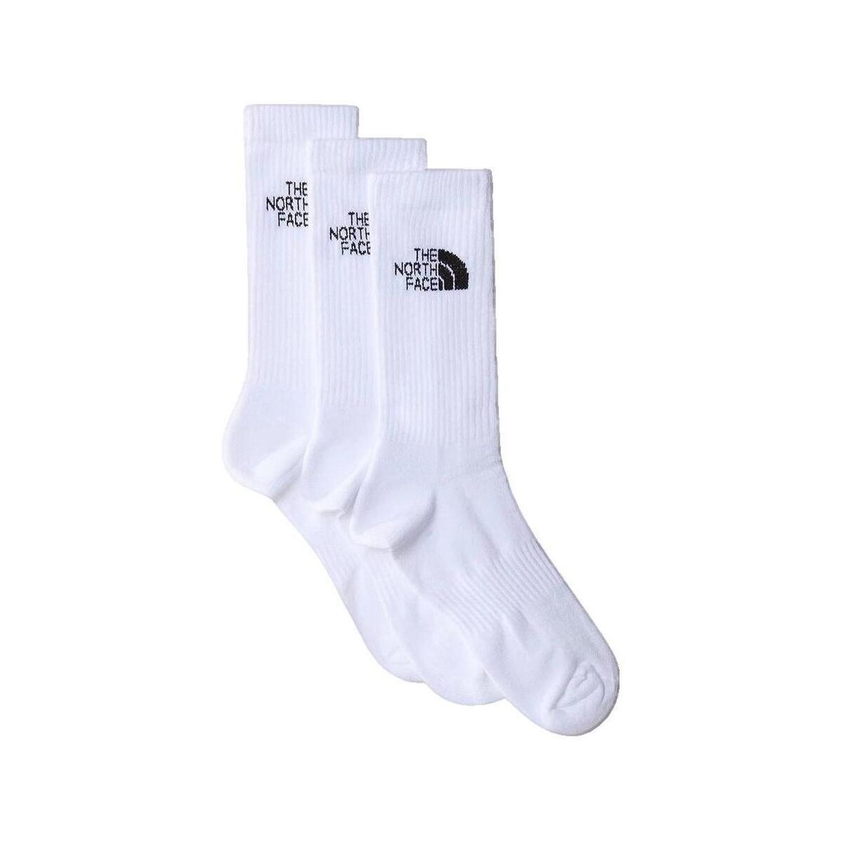 Αθλητικές κάλτσες The North Face Chaussettes de sport Pack de 3 Blanc