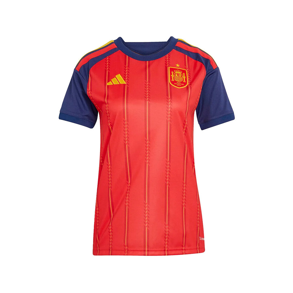 T-shirt με κοντά μανίκια adidas T-Shirts Spain 26/27 Replica Home 100% polyester recyclé