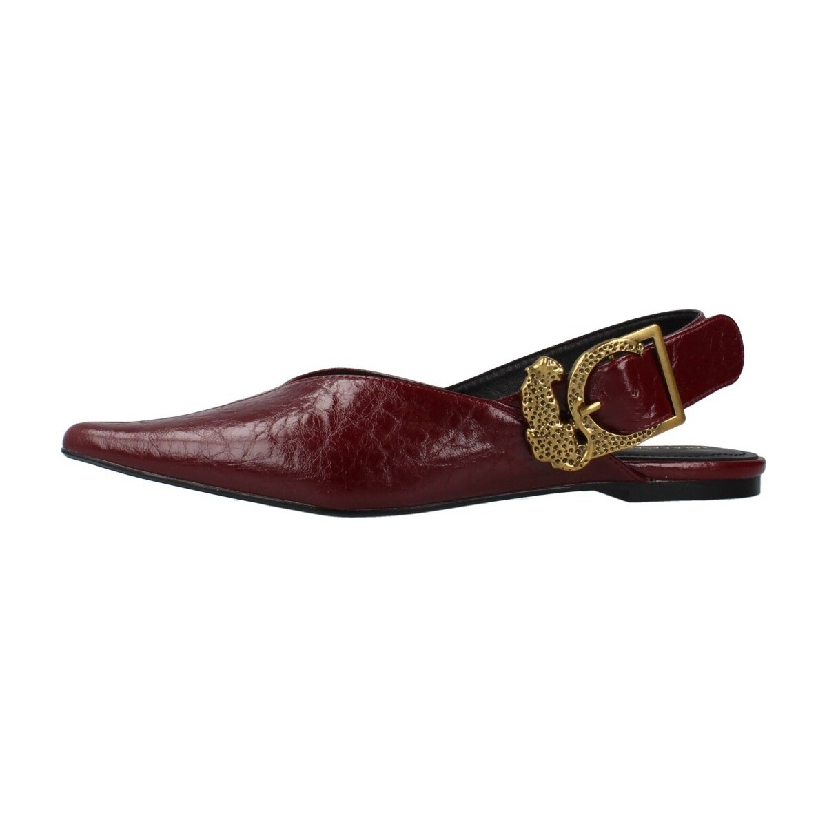 Μπαλαρίνες Lola Casademunt Leopard Buckle Flat Shoe