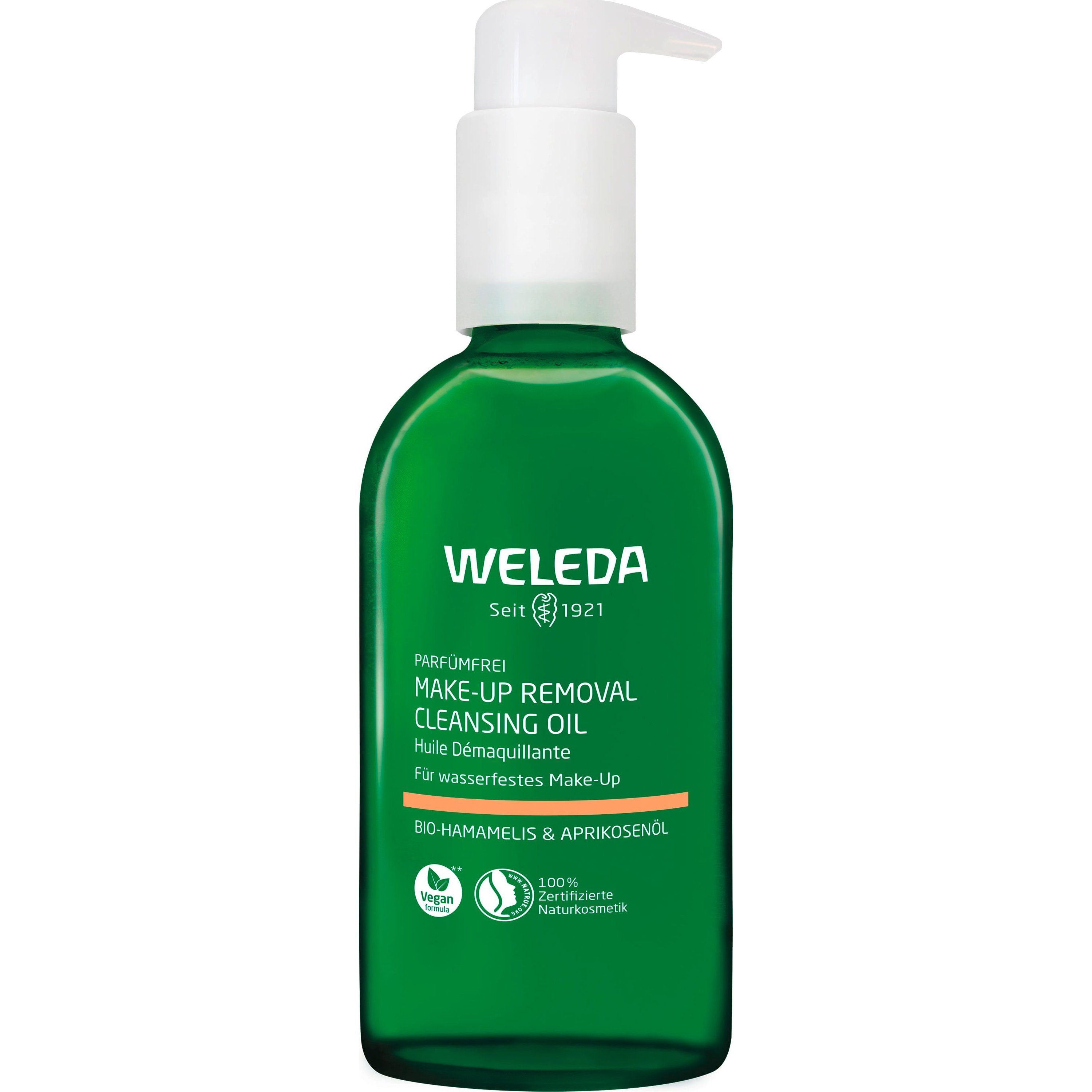 Weleda Make-Up Removal Cleansing Oil Λάδι Ντεμακιγιάζ Χωρίς Άρωμα για Κανονικό, Ξηρό & Ευαίσθητο Δέρμα 150ml
