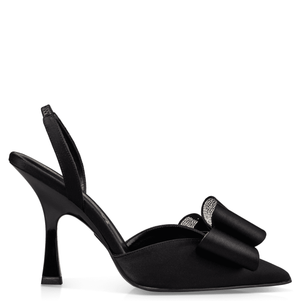 BOW-SLINGBACK PUMPS