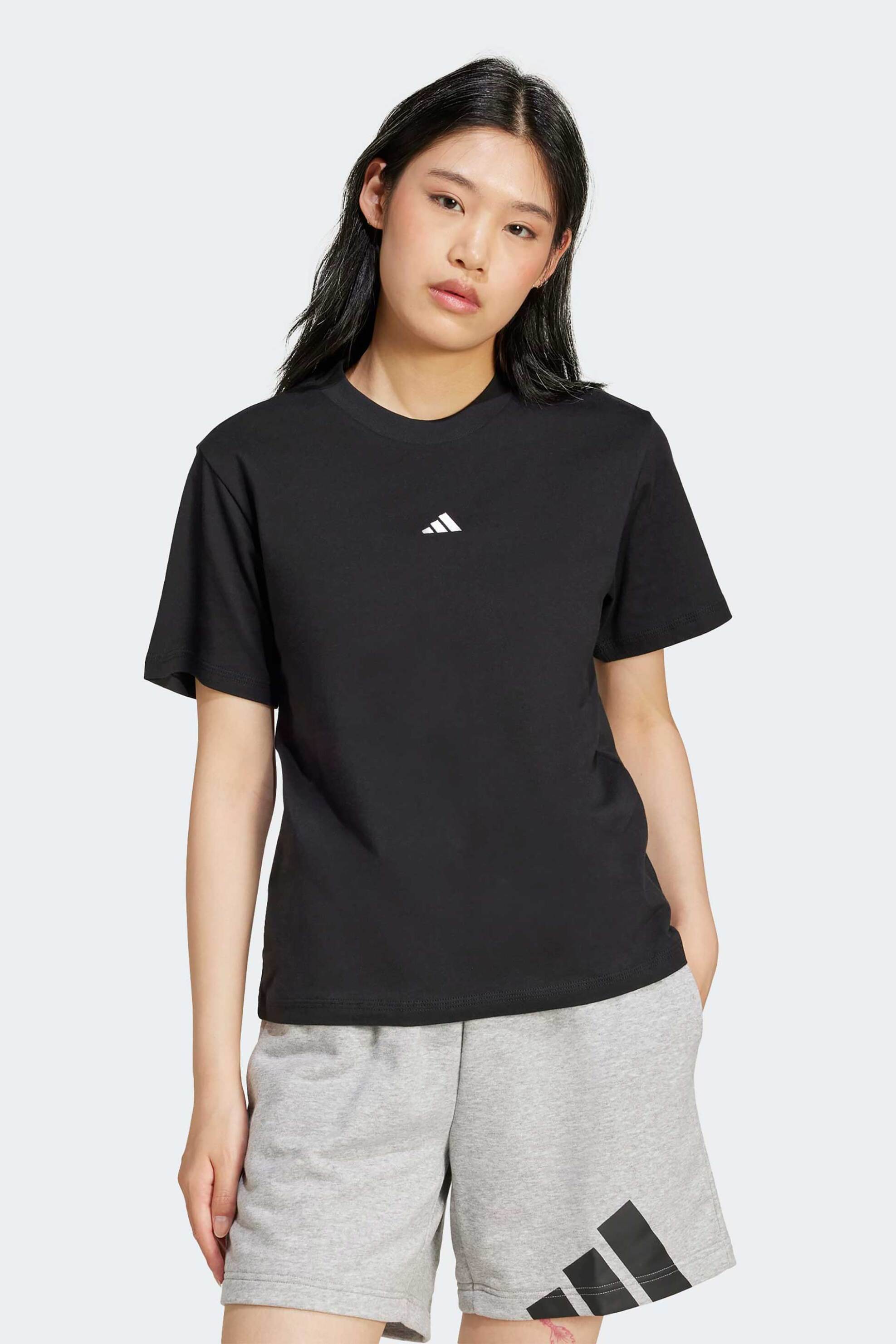 Adidas γυναικείο T-shirt με λογότυπο Regular Fit "Essentials Small Logo"