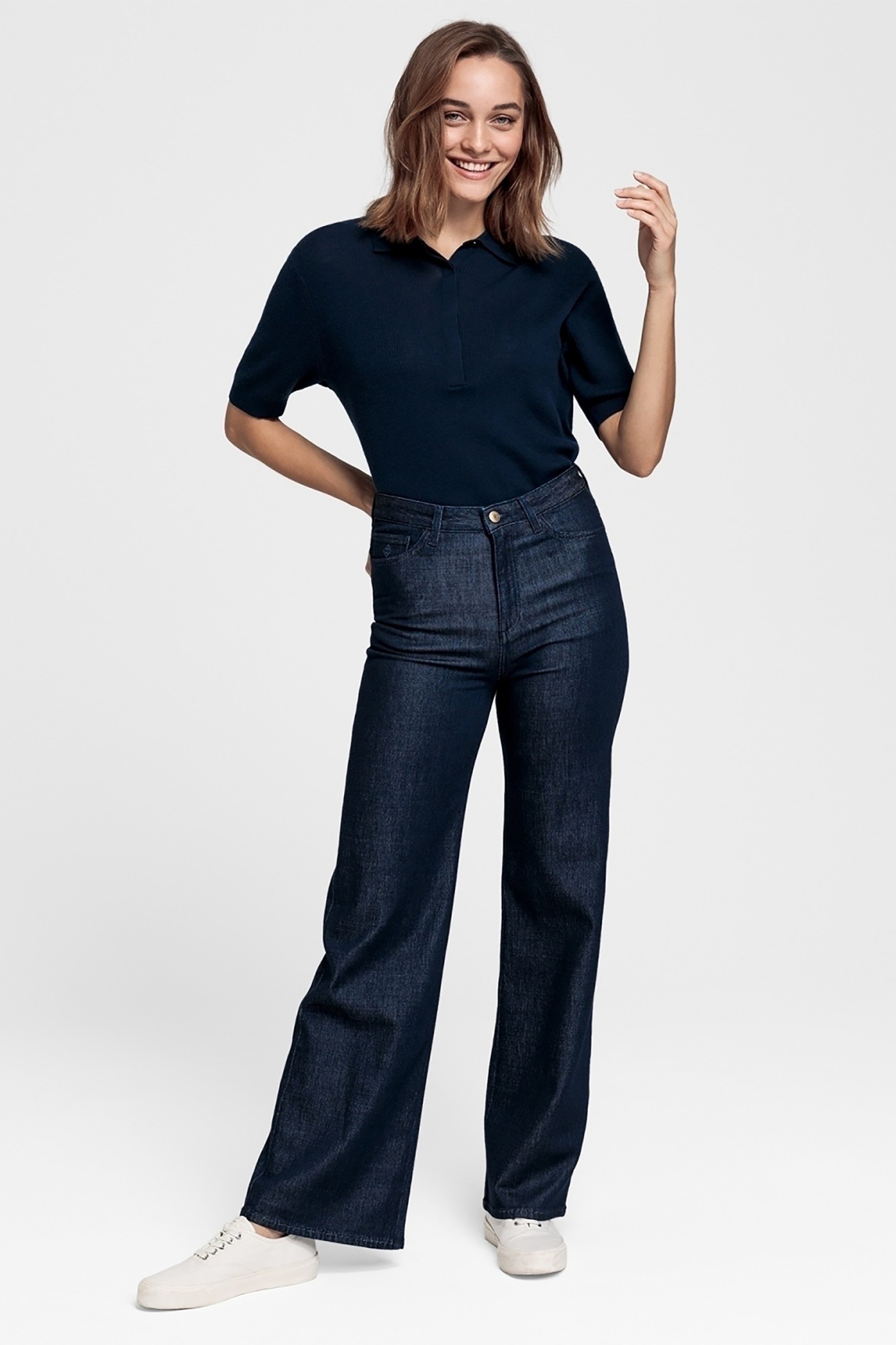 Gant γυναικείο jean παντελόνι flared (32L)