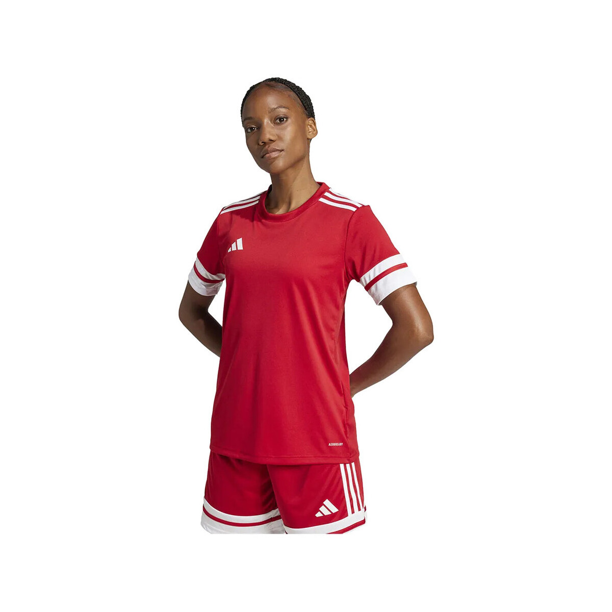 T-shirt με κοντά μανίκια adidas T-shirt Squadra 25 rouge
