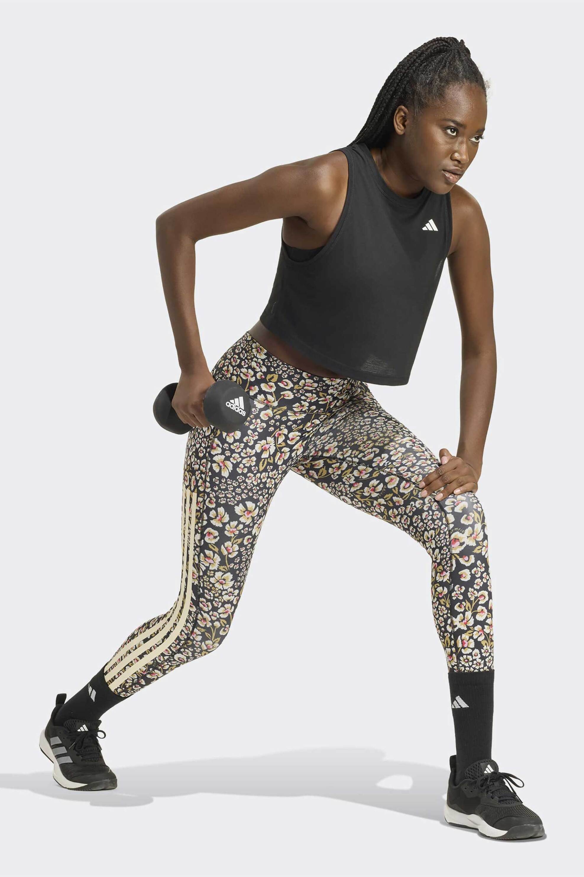 Adidas x Farm Rio γυναικείο αθλητικό κολάν Tight Fit "Optime"