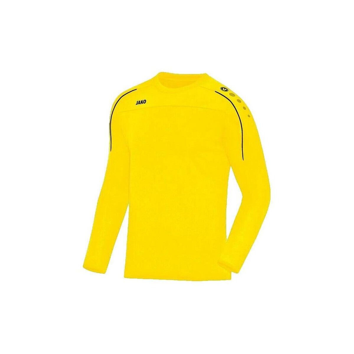 Μπλουζάκια με μακριά μανίκια Jako Sweat Classico Jaune