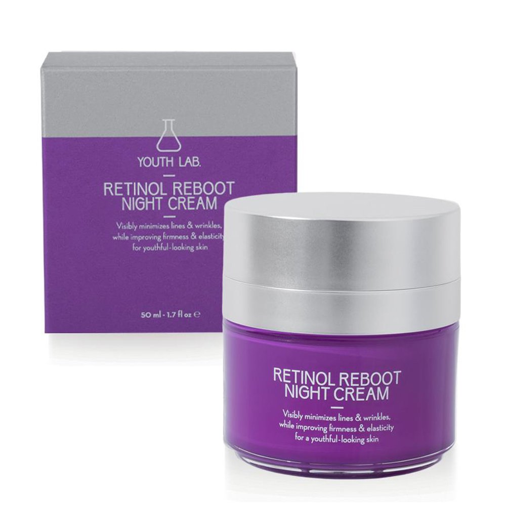 Youth Lab Retinol Reboot Night Cream Ενυδατική Κρέμα Νύχτας για Αναδόμηση & Μείωση των Ορατών Σημαδιών Γήρανσης της Επιδερμίδας 50ml