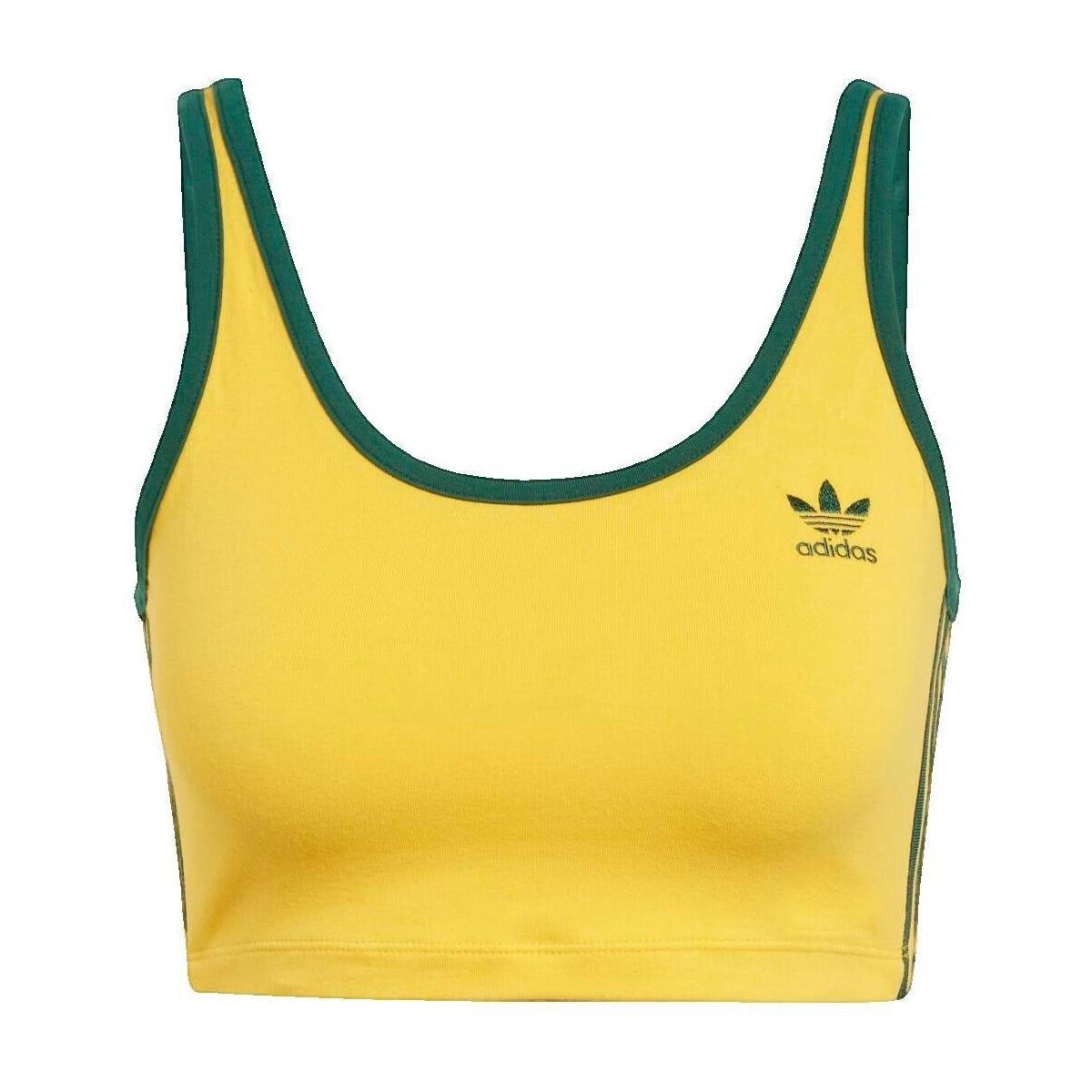 Μπλούζα adidas Top 3-Stripes jaune