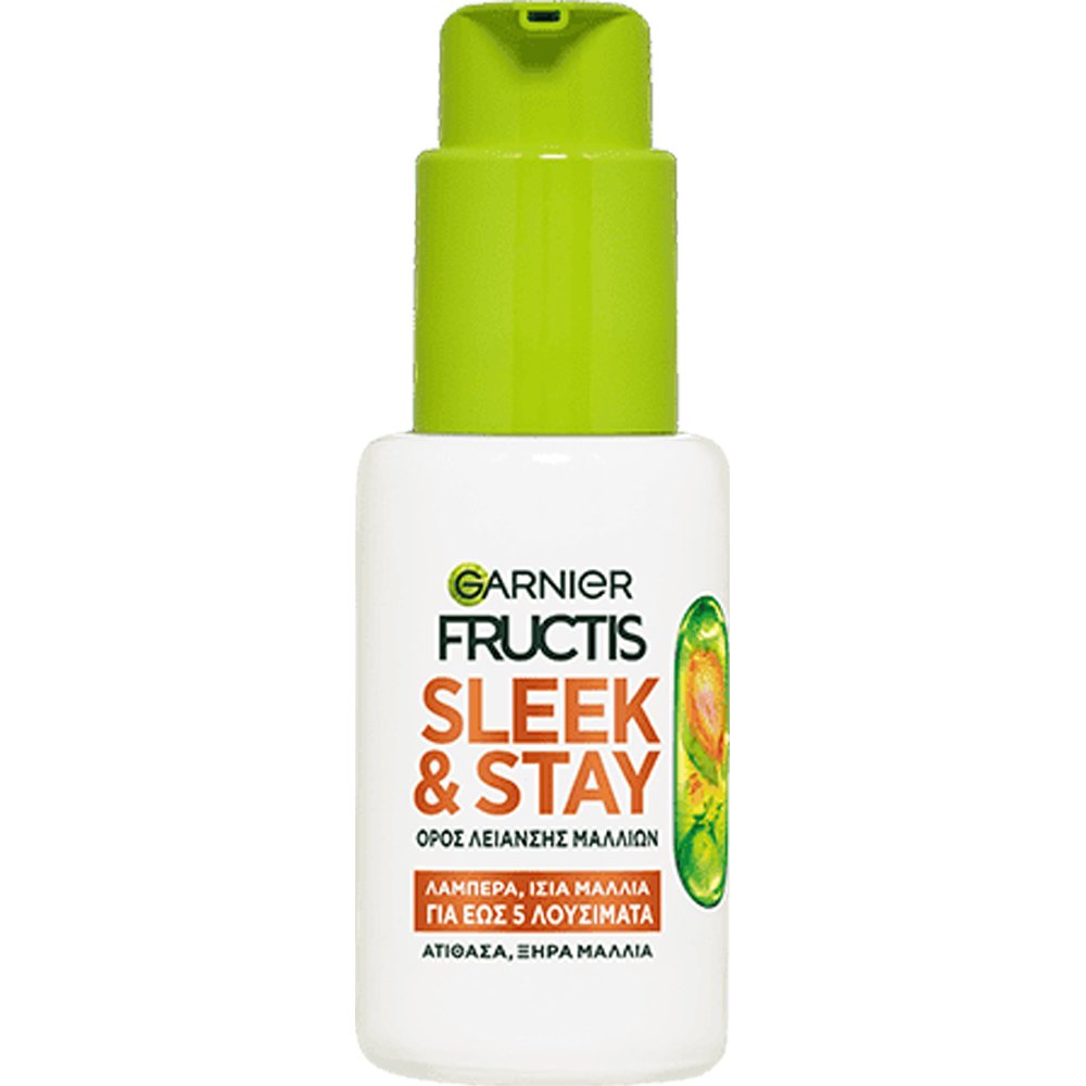 Garnier Fructis Sleek & Stay Serum Ορός Λείανσης Μαλλιών για Ατίθασα & Ξηρά Μαλλιά 50ml