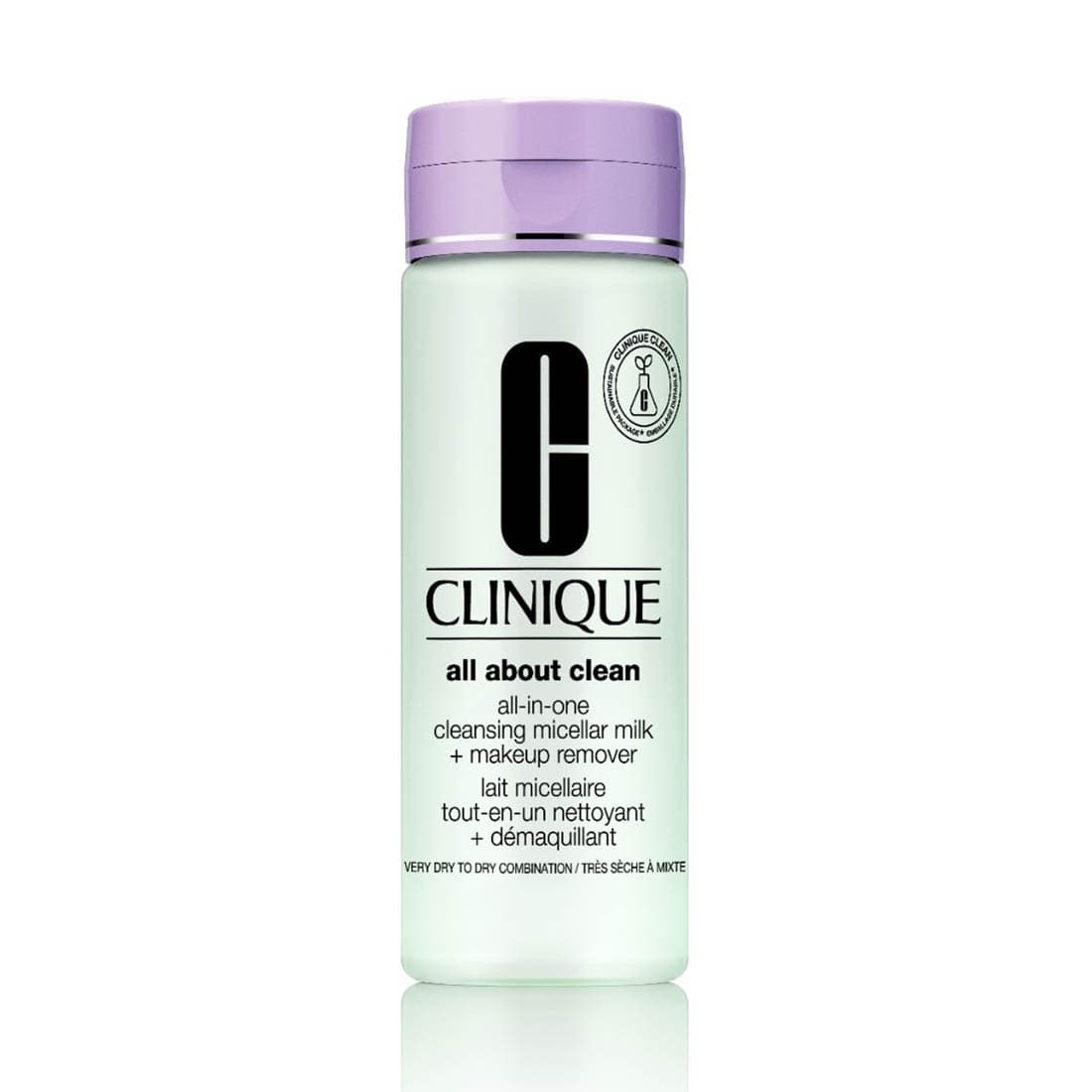 All-in-One Cleansing Micellar Milk + Makeup Remover 200ml - Skin Type 1 and 2