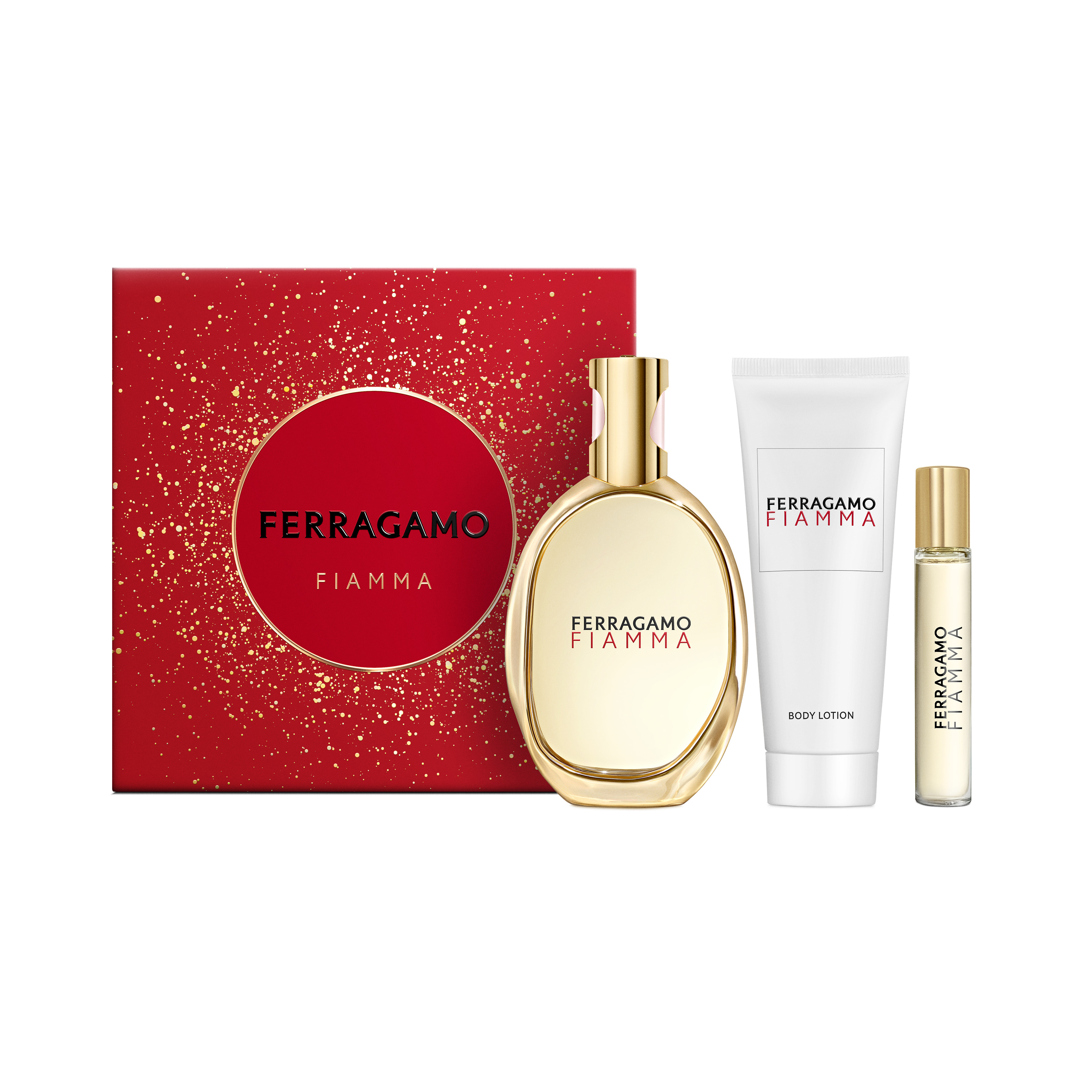 Fiamma Eau De Parfum 100ml & Body Lotion 100ml & Travel Spray 15ml