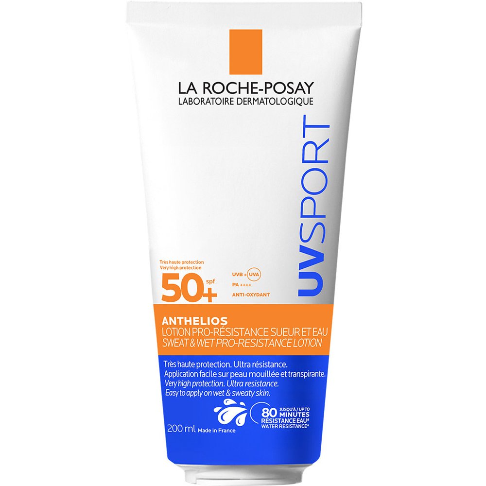 La Roche-Posay Anthelios UvSport Spf50+ Sweat & Wet Pro Resistance Sunscreen Lotion 200ml