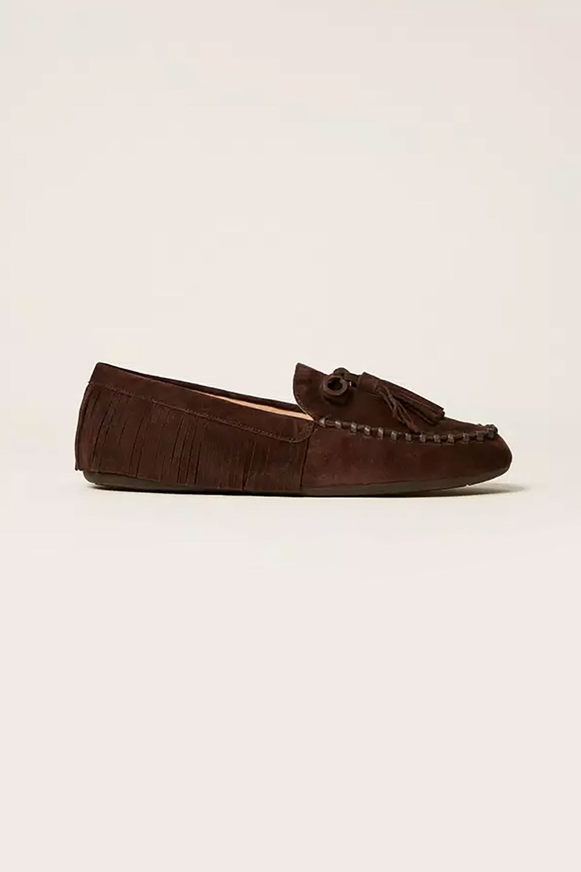 Twinset γυναικεία μοκασίνια suede