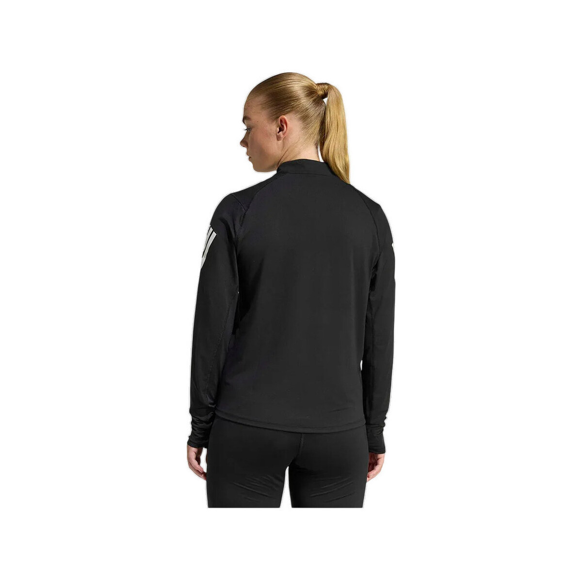 Φούτερ adidas Sweatshirt Adi365 Iconic demi-zip noir