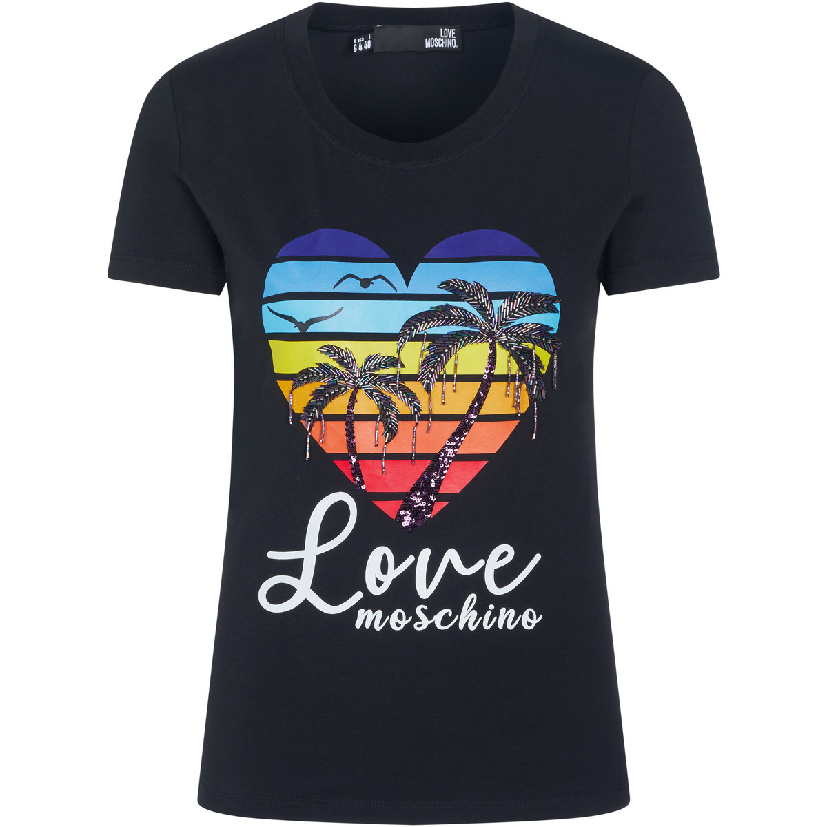 T-shirt με κοντά μανίκια Love Moschino -