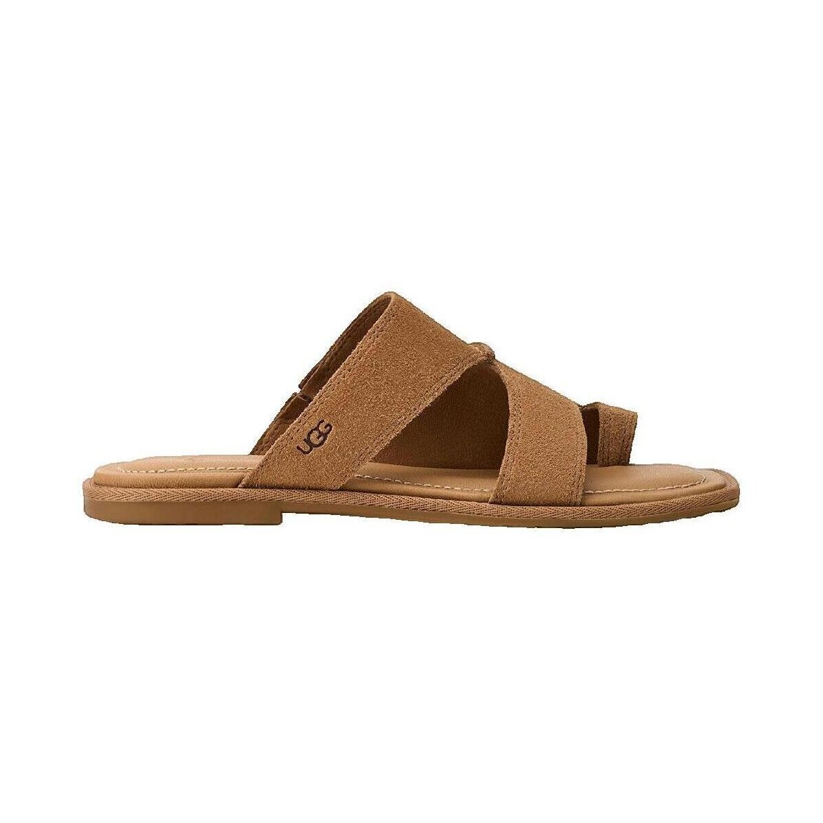 Mules UGG Sandales Matira en daim marron