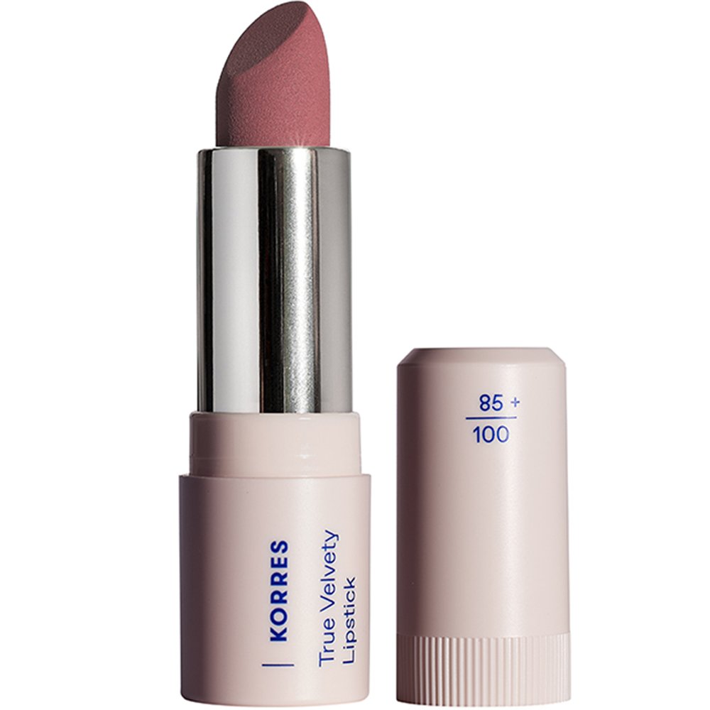 Korres True Velvety Lipstick Κραγιόν με Κρεμώδη υφή & Πλούσιο Χρώμα με Μόλις Ένα Πέρασμα 3g