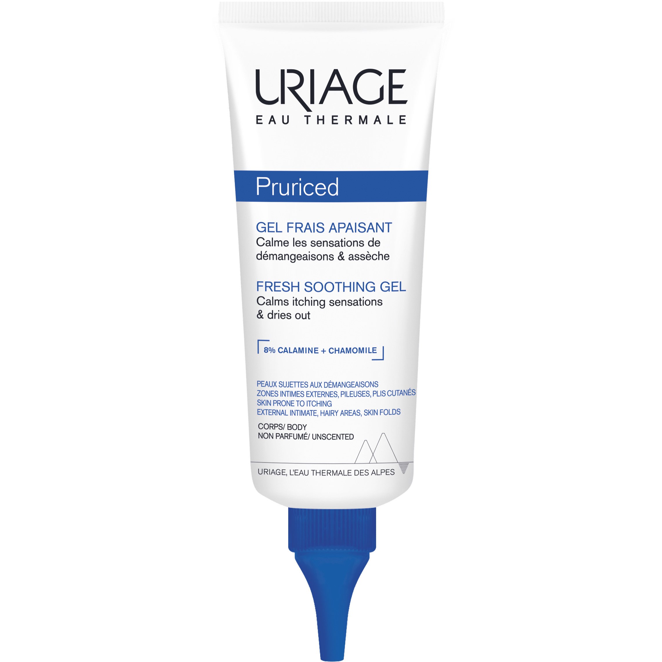 Uriage Pruriced Fresh Soothing Gel Καταπραϋντικό Gel Σώματος για Ανακούφιση από τον Κνησμό & το Τράβηγμα, Κατάλληλο για Όλους τους Τύπους Επιδερμίδας 100ml