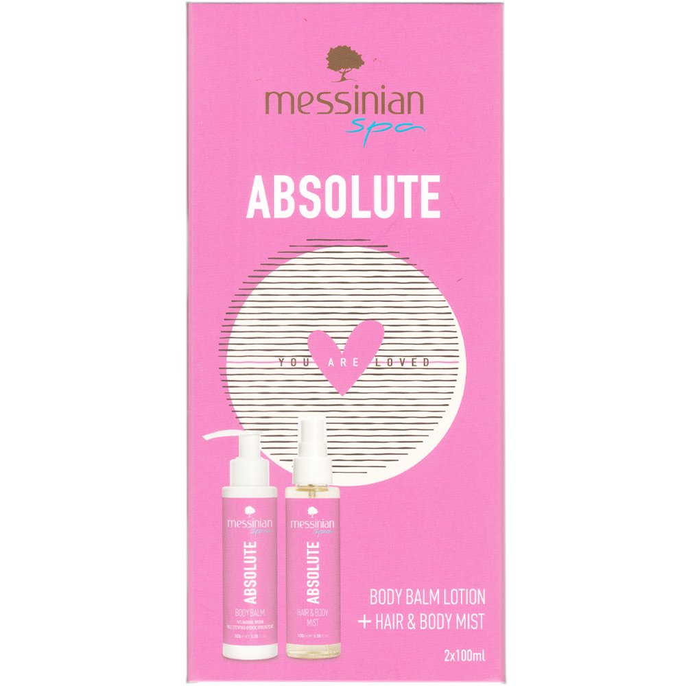 Messinian Spa Promo Absolute Body Balm 100ml & Hair & Body Mist 100ml
