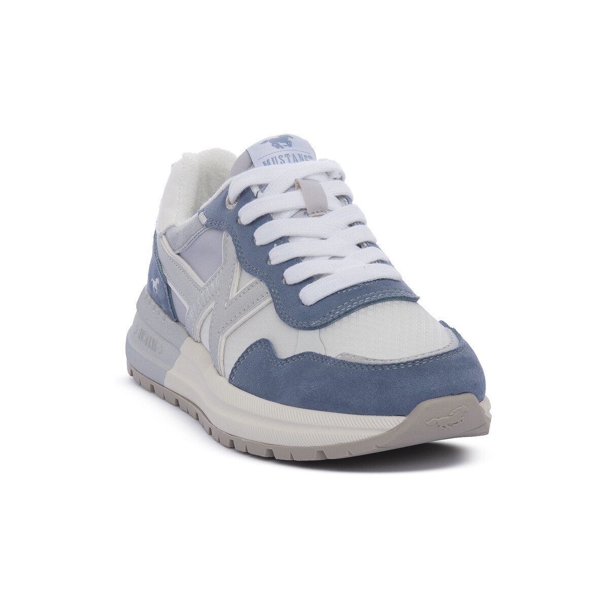 Xαμηλά Sneakers Mustang SKY SILVER
