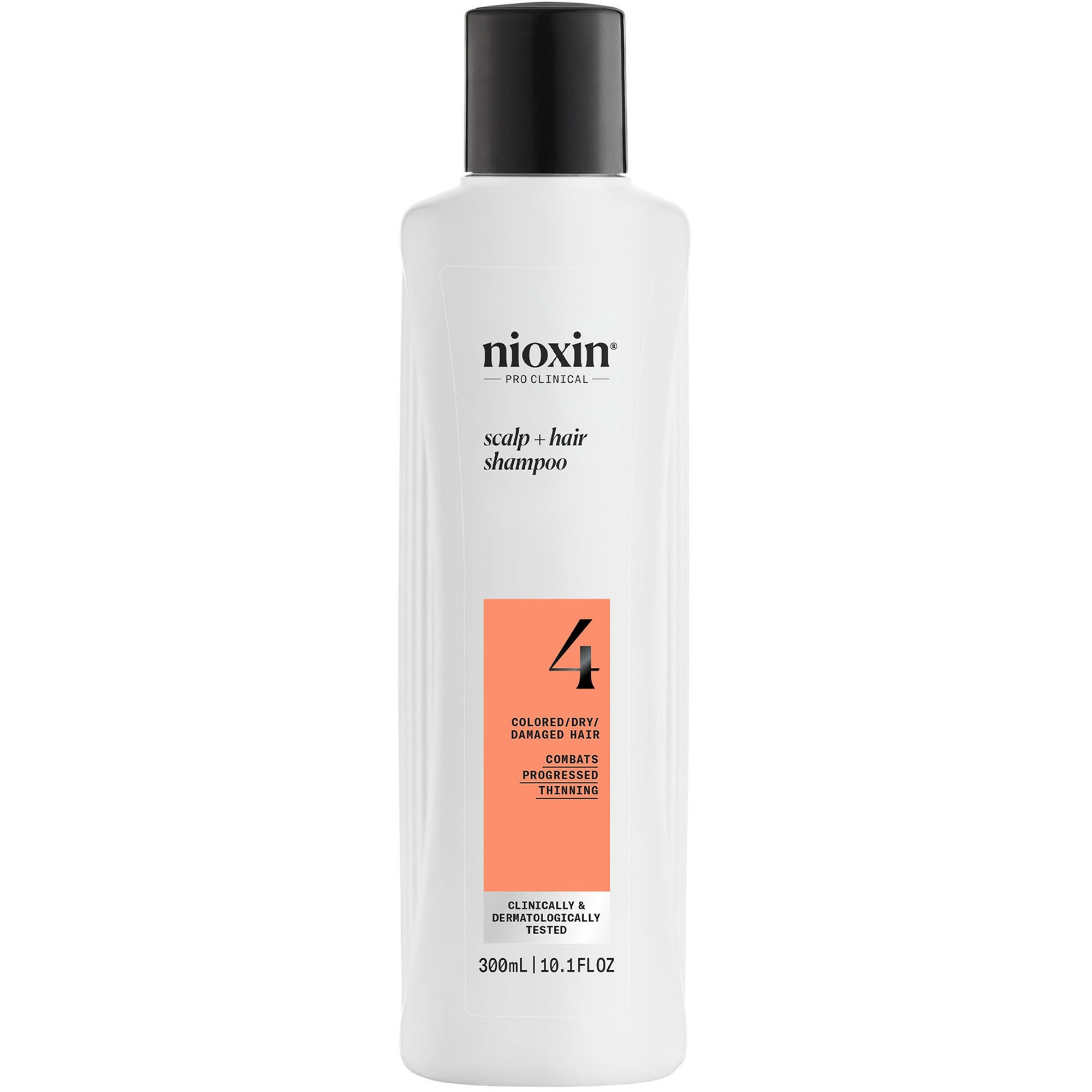 Nioxin Scalp & Hair Shampoo System 4 Σαμπουάν για Βαμμένα Μαλλιά με Προοδευτική Αραίωση 300ml