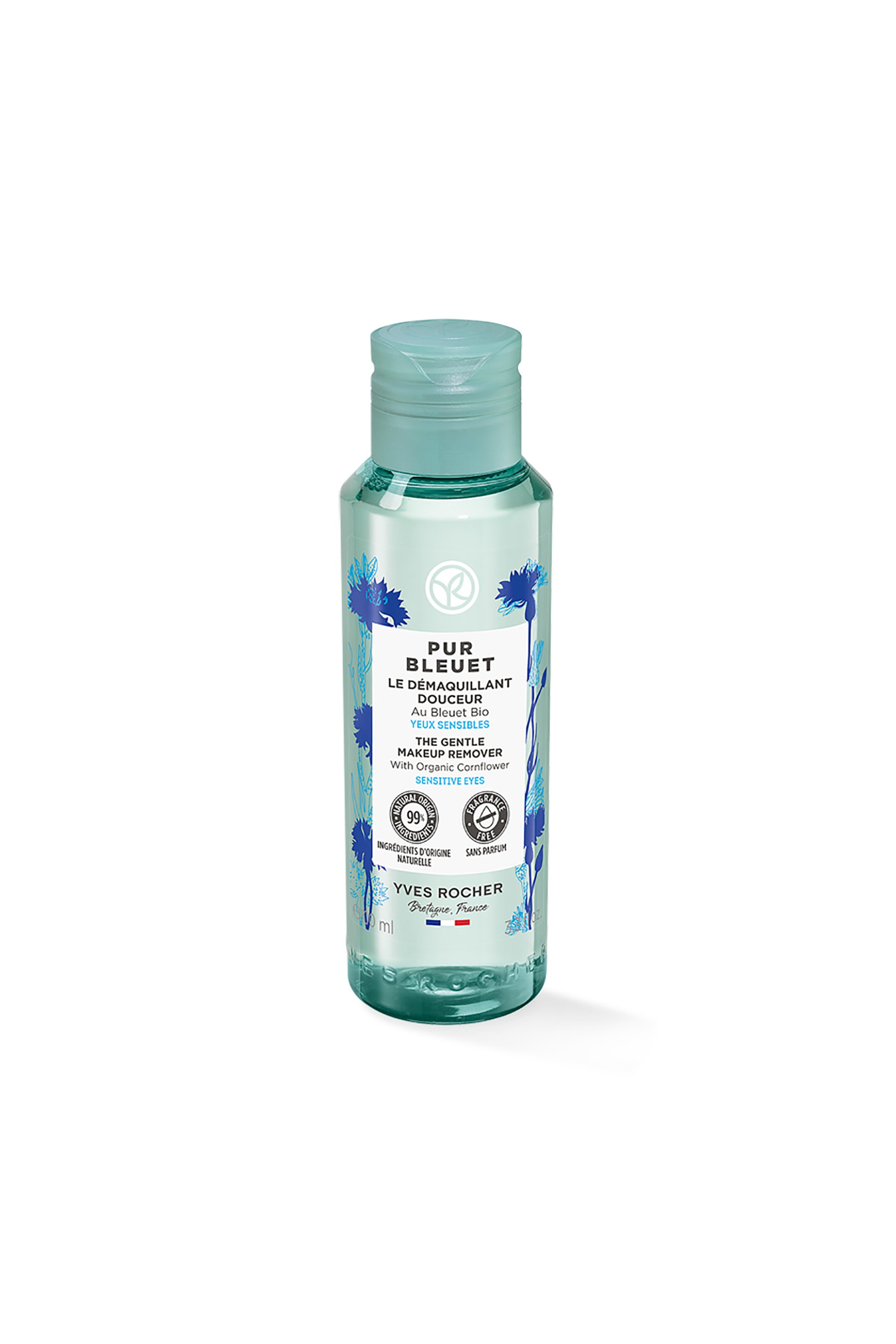 Yves Rocher Pure Bleuet Gentle Make Up Remover Sensitive Eyes 100 ml