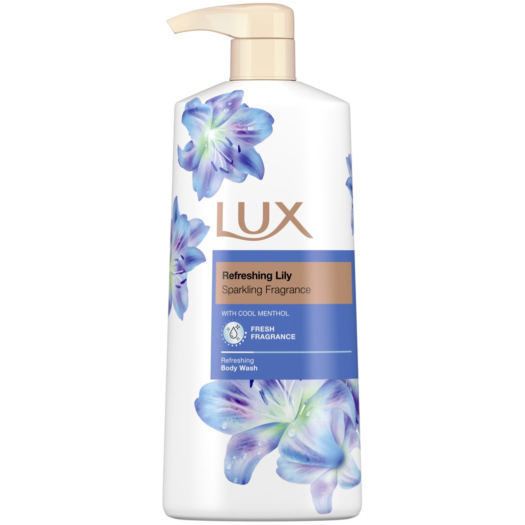 LUX Refreshing Lilly Body Wash with Scent of Cool Menthol Αφρόλουτρο με Φρέσκο Άρωμα Δροσερής Μενθόλης που Διαρκεί 560ml