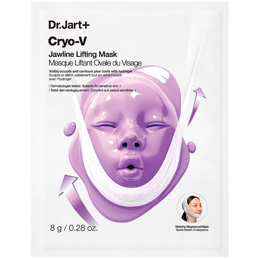 Dr.Jart+ Cryo-V Jawline Lifting Mask Υφασμάτινη Μάσκα για Ανόρθωση, Σμίλευση & Σύσφιξη του Περιγράμματος του Προσώπου 8g