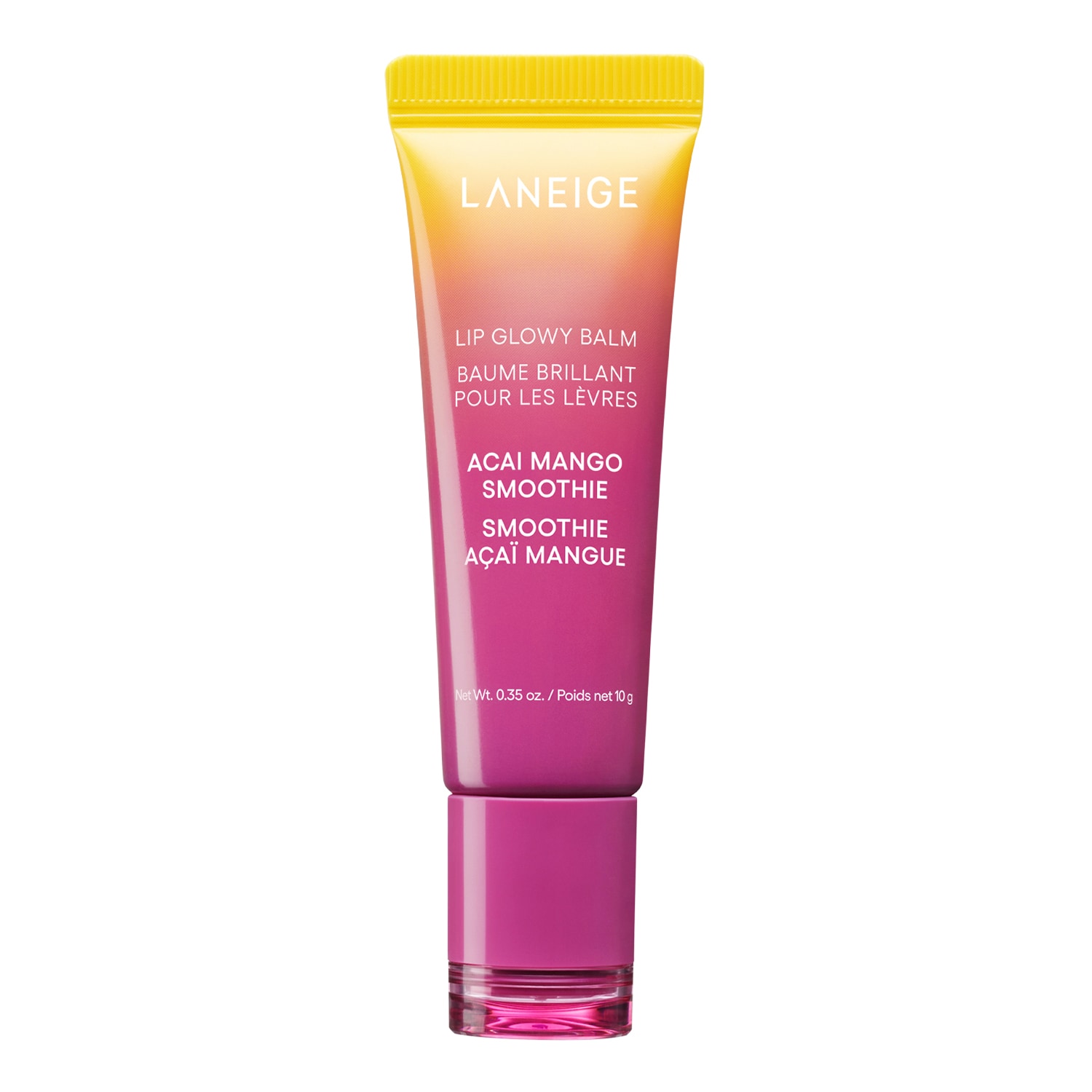 Laneige - Lip Glowy Balm Açai Mango Smoothie - Ενυδατικό balm χειλιών με λαμπερό τελείωμα | 10 g