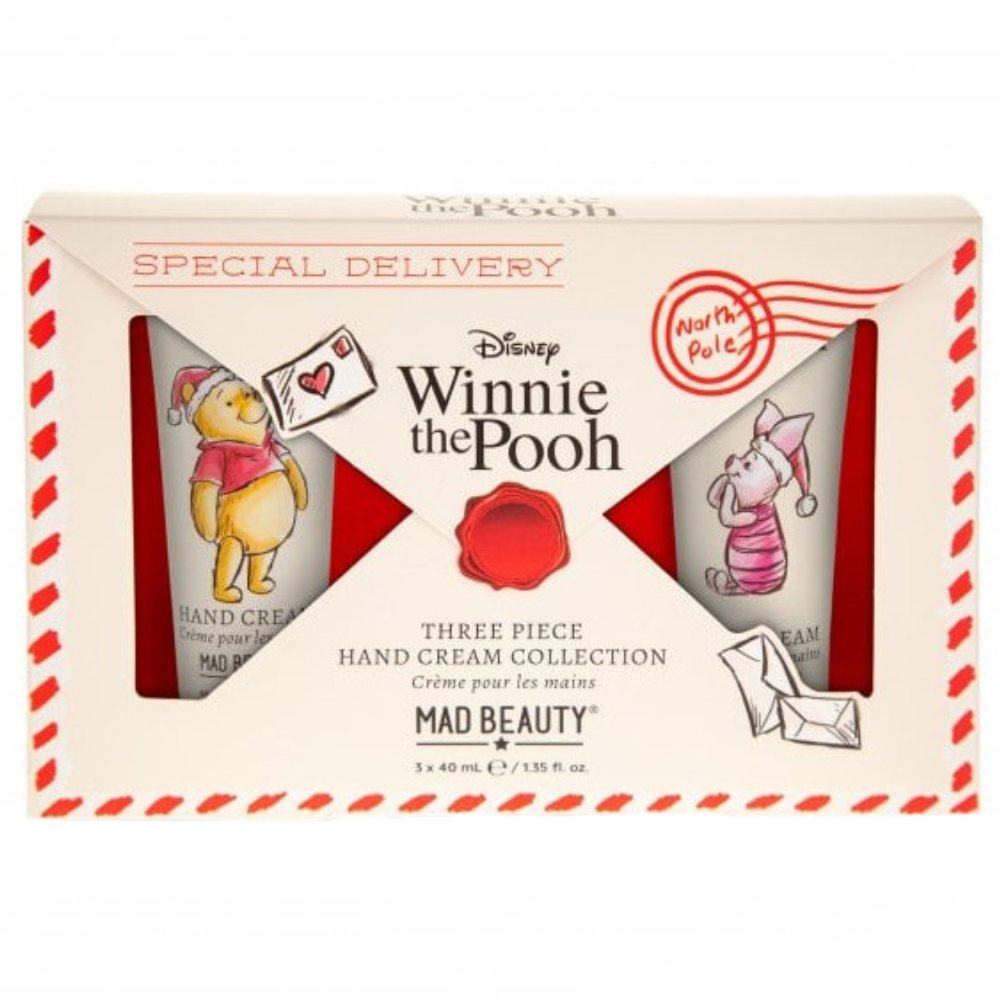 Mad Beauty Promo Winnie The Pooh Cotton Candy 40ml & Winter Berry 40ml & Honey Fragrant Hand Cream 40ml