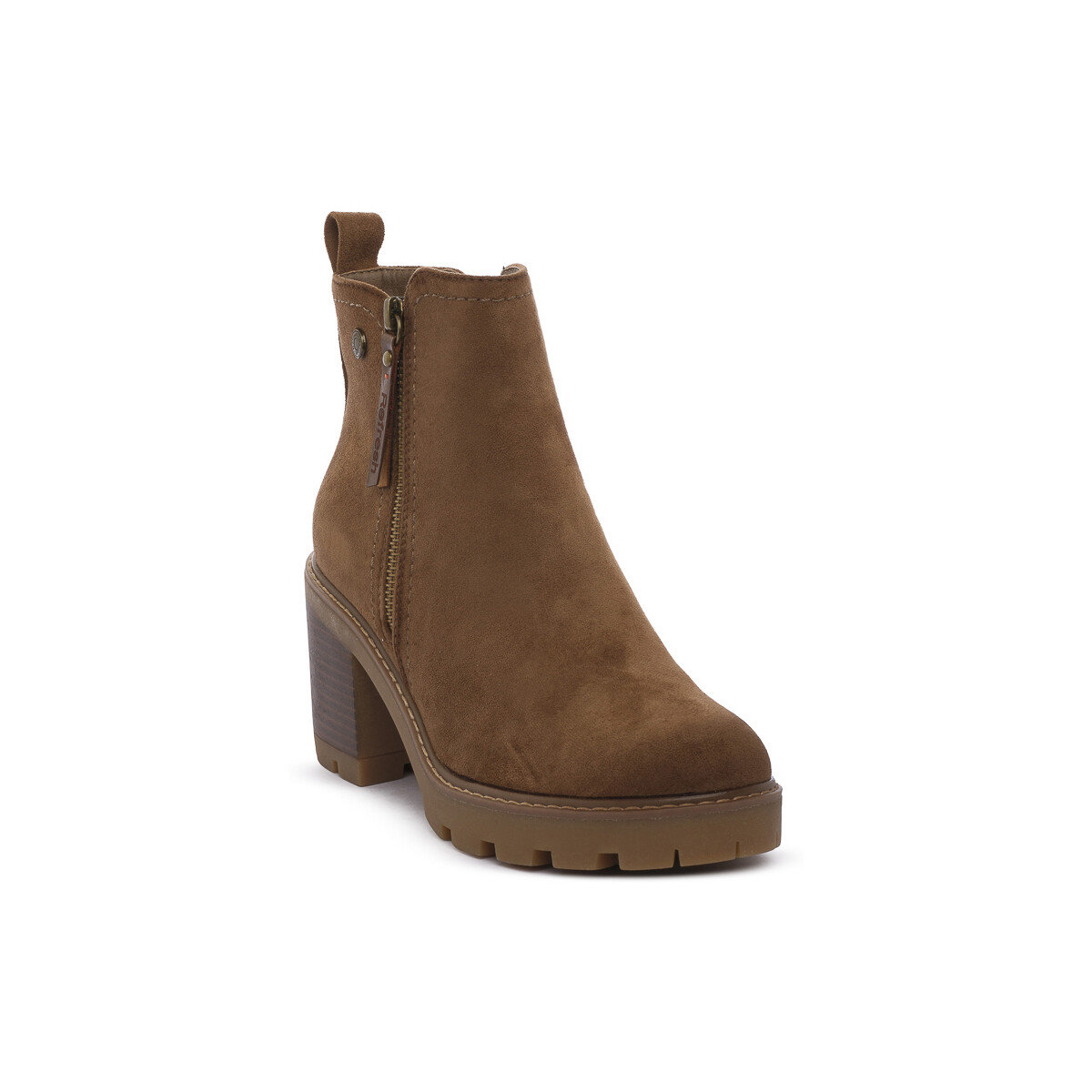 Μποτάκια/Low boots Refresh CAMEL