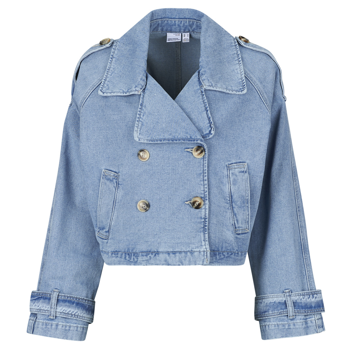Καπαρτίνες Vero Moda VMLELOU SHORT LS TRENCHCOAT
