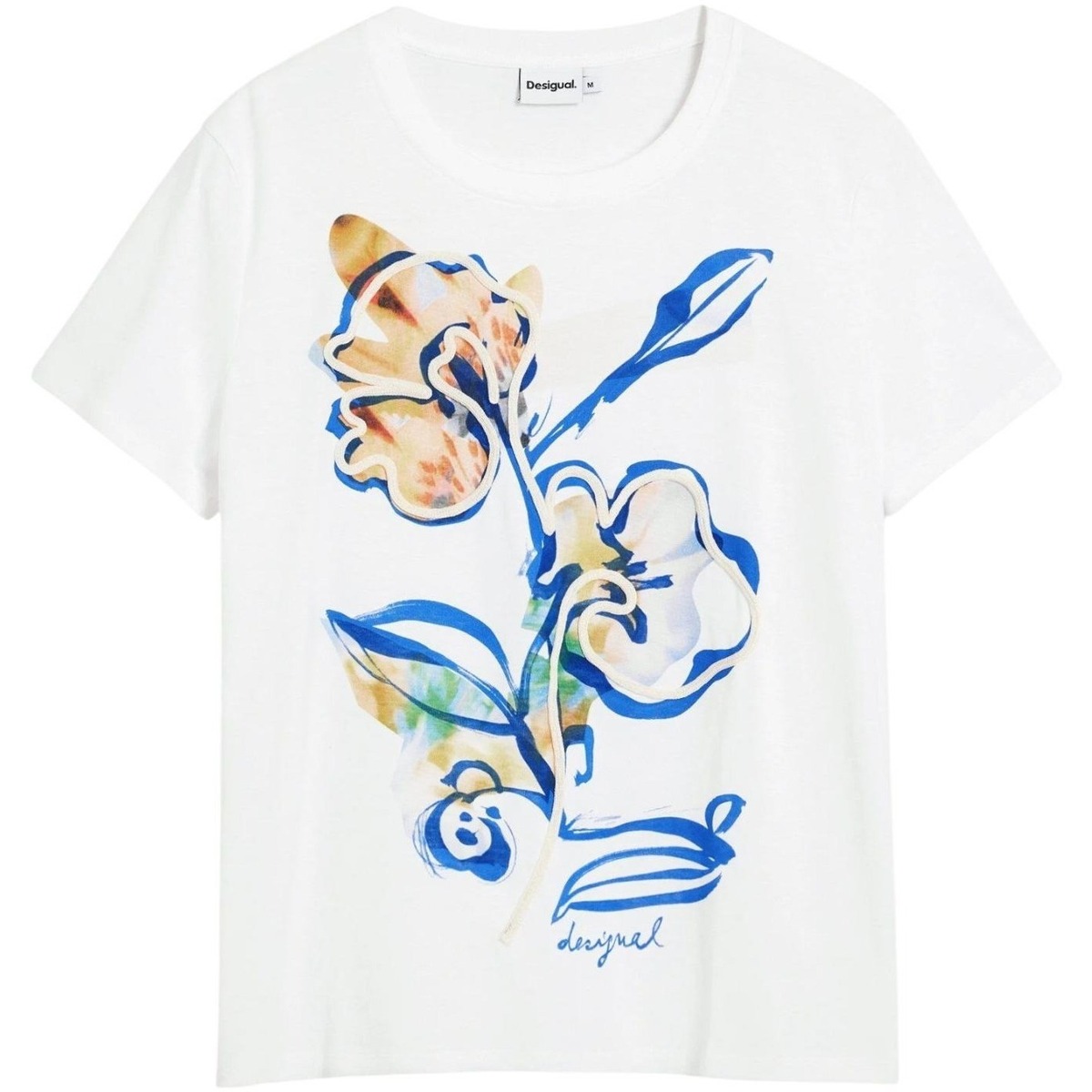 T-shirt με κοντά μανίκια Desigual TS_ZURICH 26SWTK38